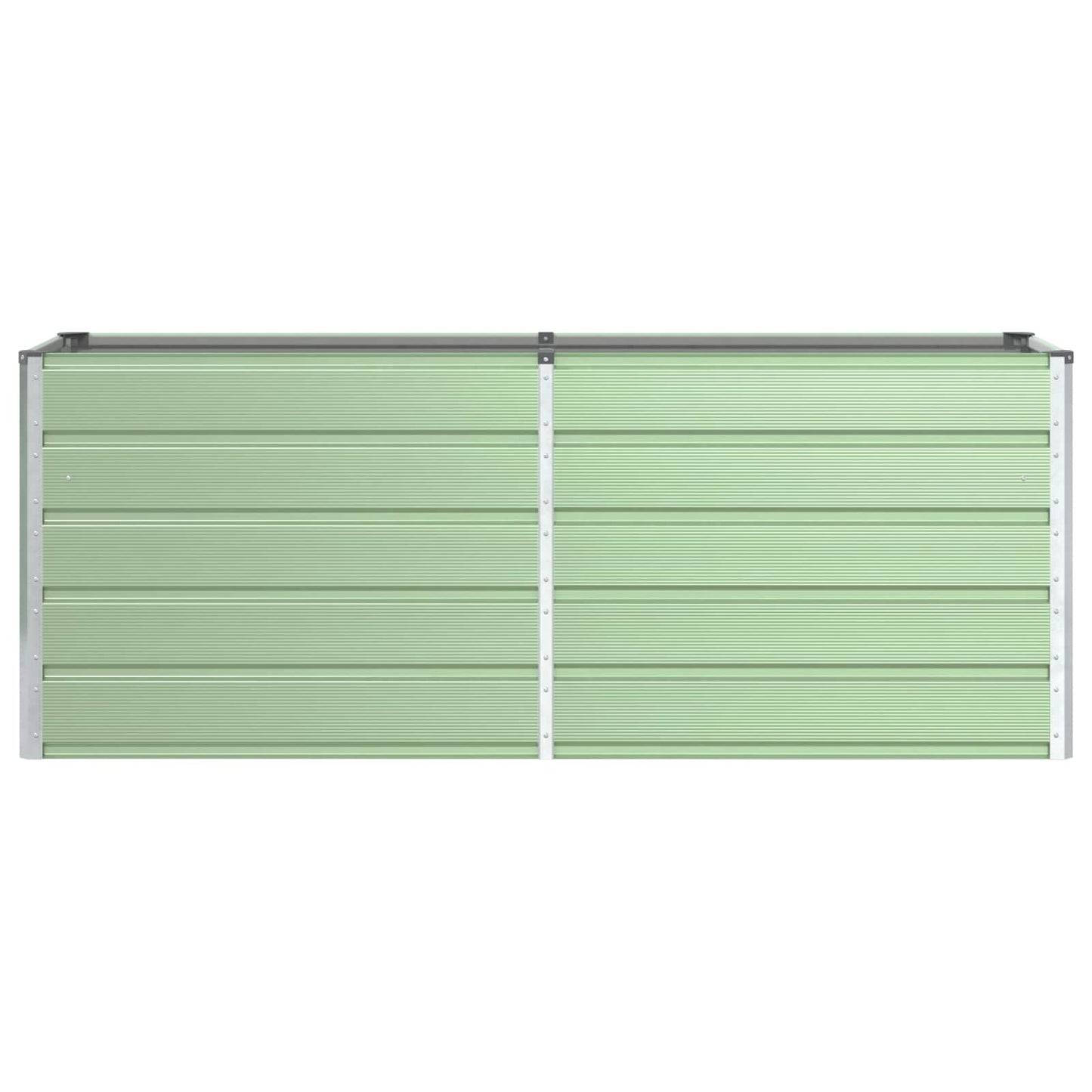 vidaXL Γλάστρα Παστέλ Πράσινο 480 x 50 x 45 εκ Επικαλυμμένος Χάλυβας