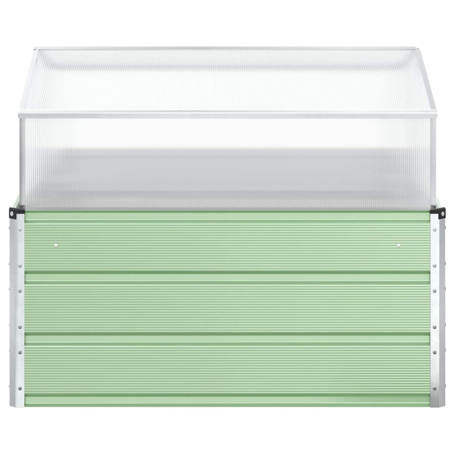 vidaXL Γλάστρα Παραλλαγή Παστέλ Πράσινο 100 x 100 x 77 cm