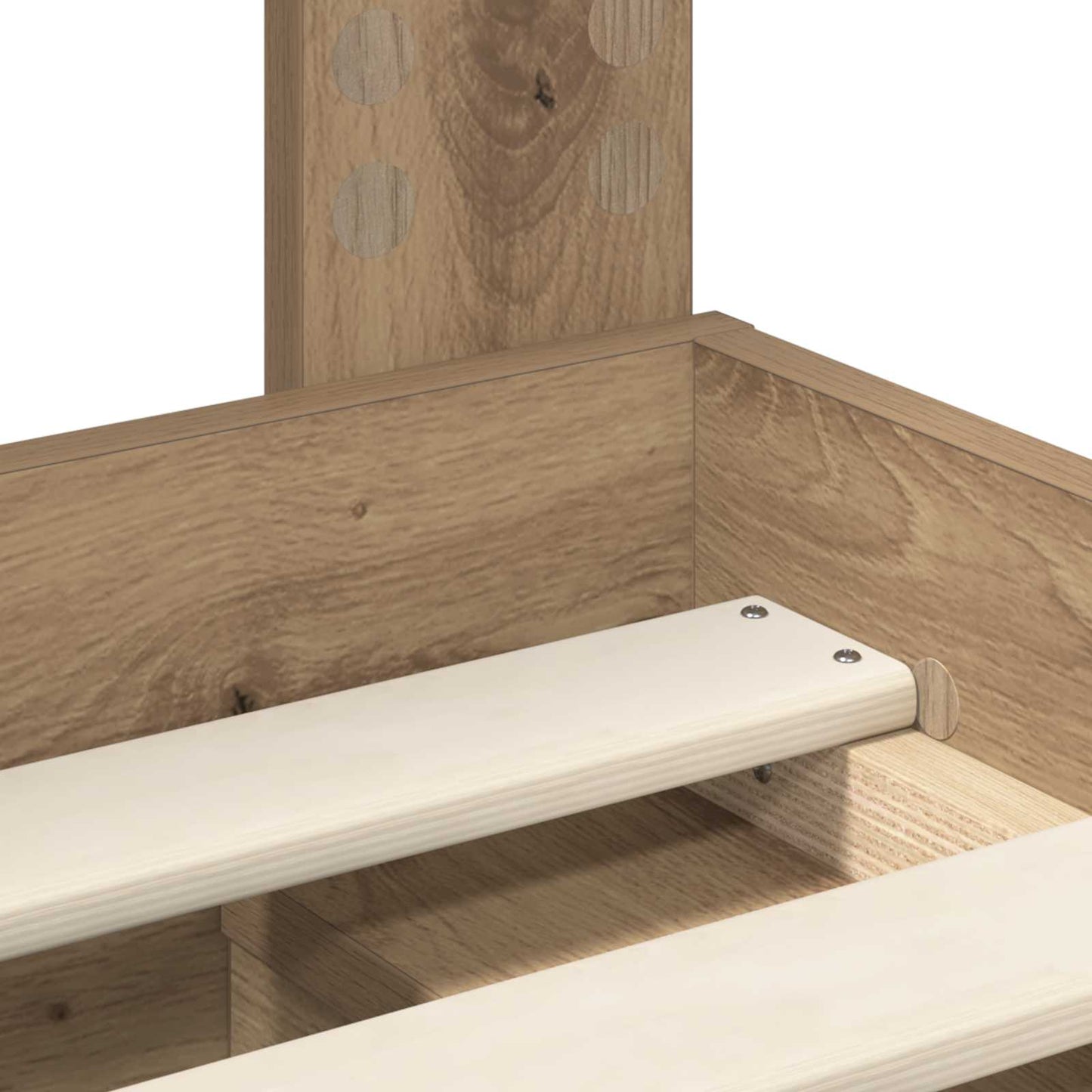 vidaXL Σκελετός Κρεβατιού Καρυδιά Χειροποίητης Εργασίας 180 x 200 cm