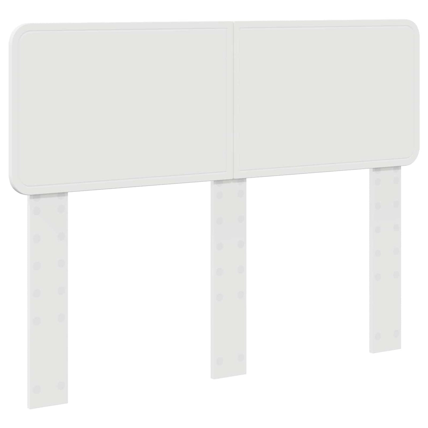 vidaXL Σκελετός Κρεβατιού Λευκό 135 x 190 cm Στερεά ξυλεία πεύκου