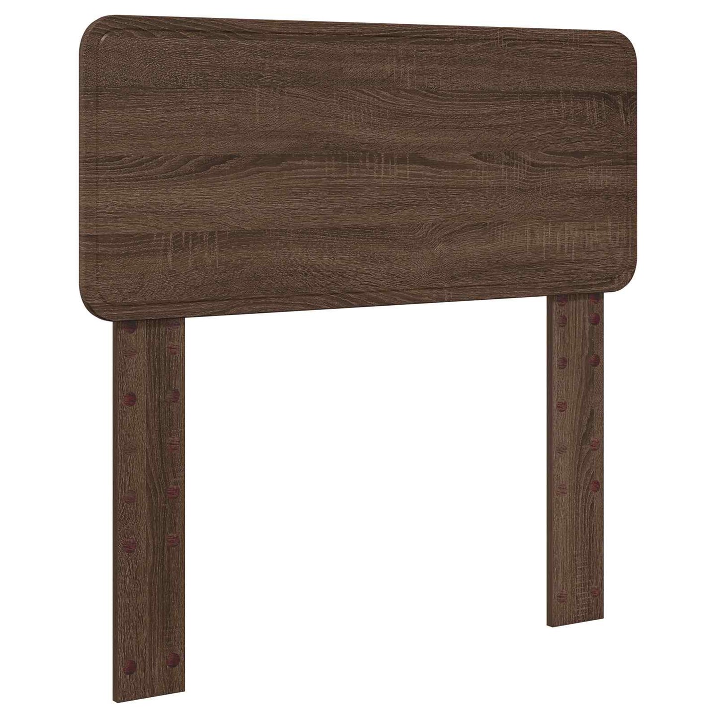 vidaXL Σκελετός Κρεβατιού Καφέ δρυς 90 x 190 cm Επεξεργασμένο ξύλο