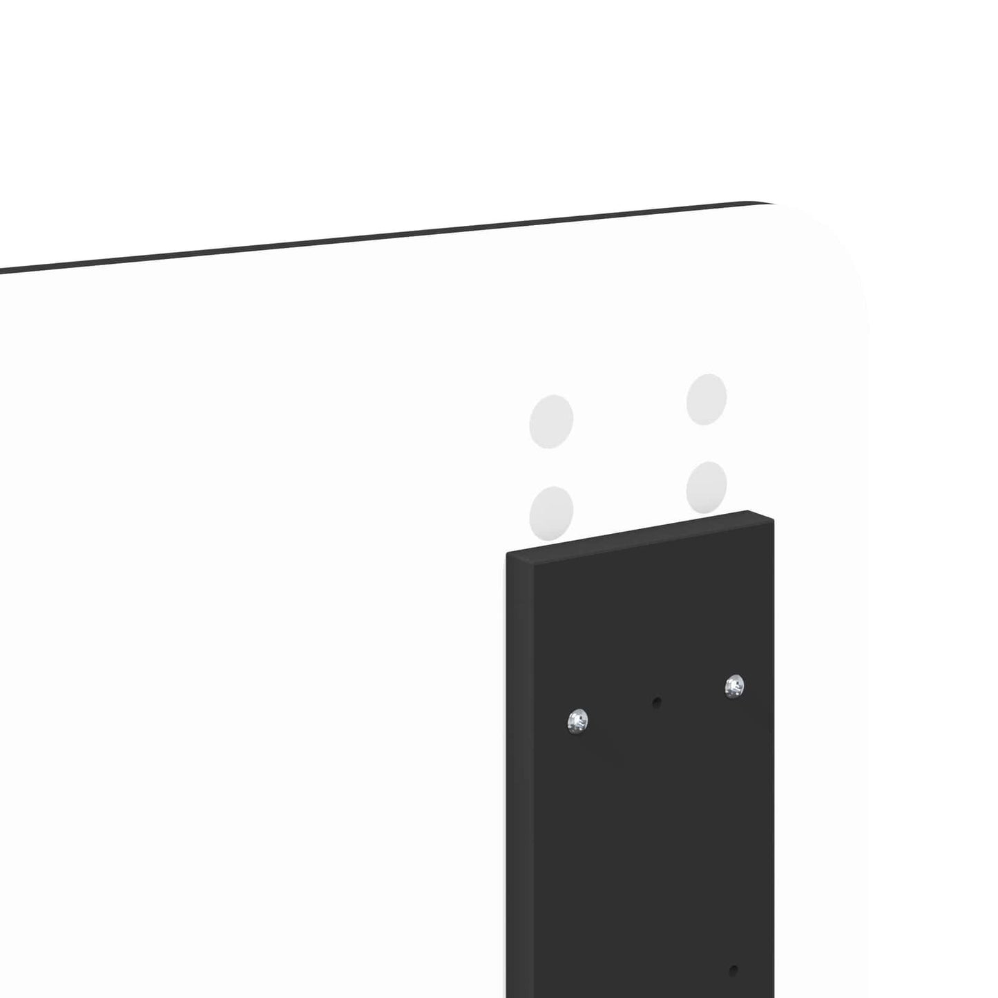 vidaXL Σκελετός Κρεβατιού Μαύρο 180 x 200 cm Στερεά ξυλεία πεύκου