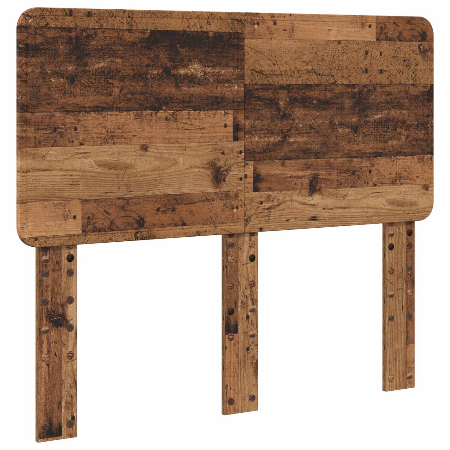 vidaXL Σκελετός Κρεβατιού Παλιό ξύλο 120 x 190 cm Στερεά ξυλεία πεύκου