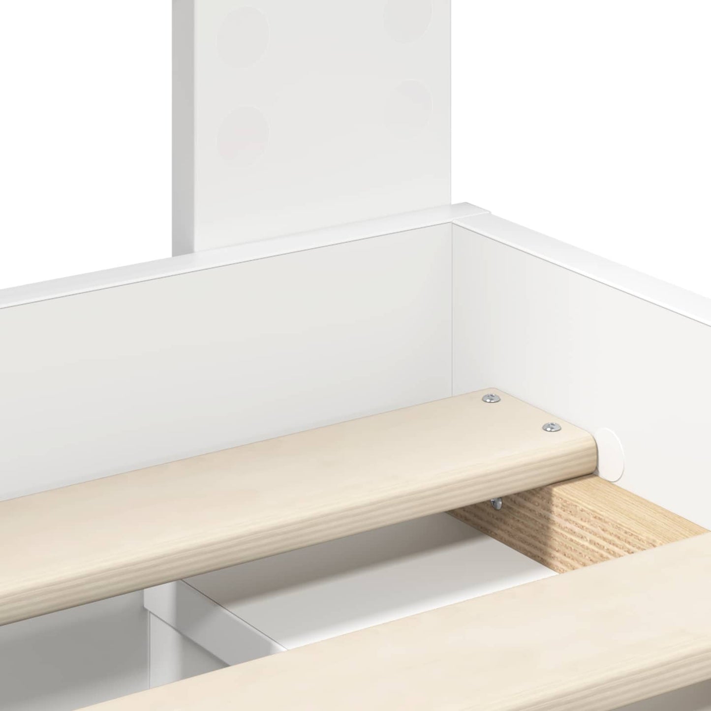vidaXL Σκελετός Κρεβατιού Λευκό 90 x 190 cm Στερεά ξυλεία πεύκου