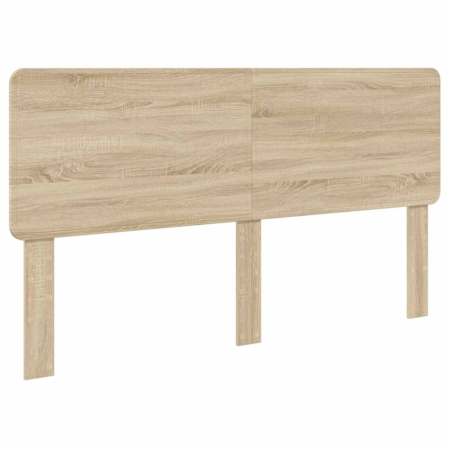 vidaXL Σκελετός Κρεβατιού Δρύς Sonoma 200 x 200 cm Μηχανήματος Ξύλο