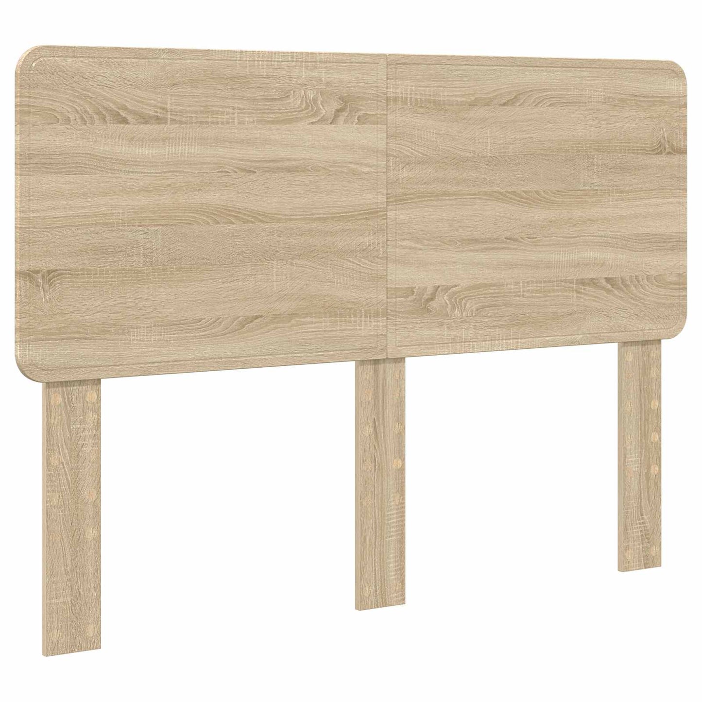 vidaXL Σκελετός Κρεβατιού Δρύς Sonoma 150 x 200 cm Μηχανήματος Ξύλο