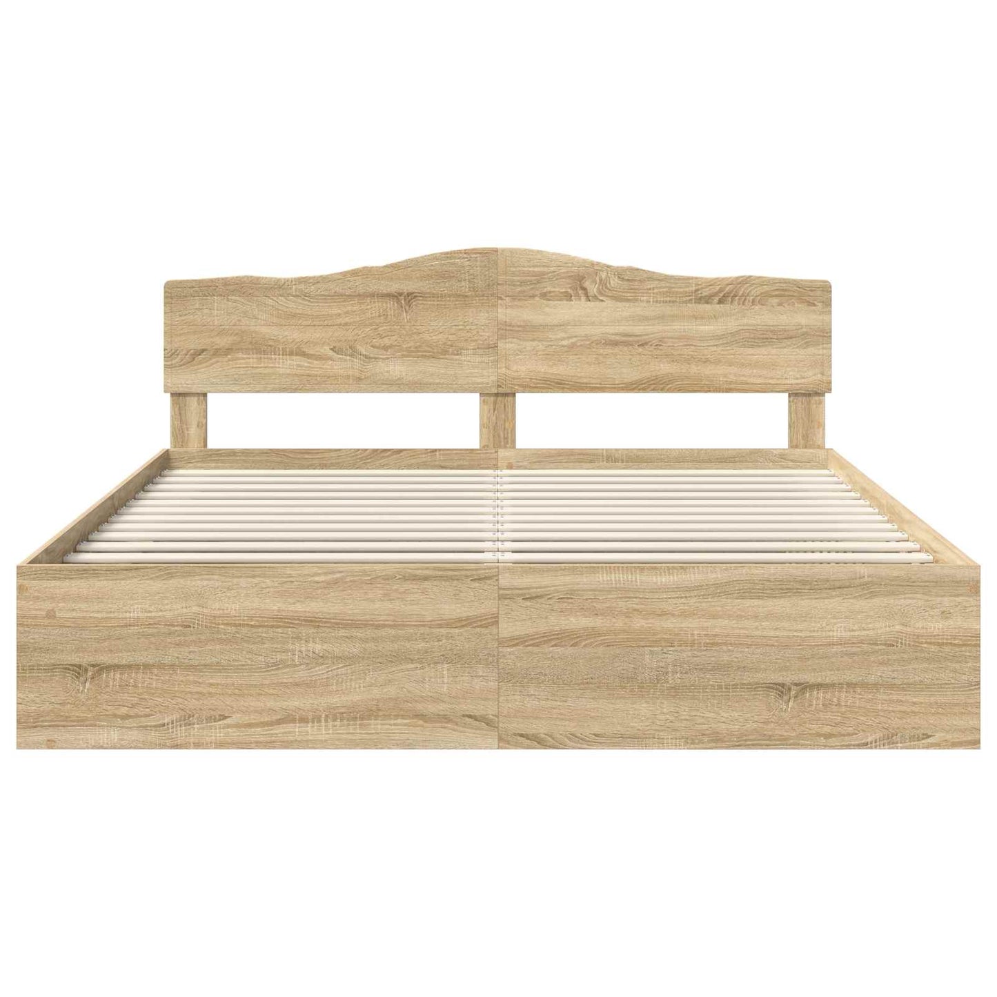 vidaXL Σκελετός Κρεβατιού Σονόμα 200 x 200 cm Στερεά ξυλεία πεύκου