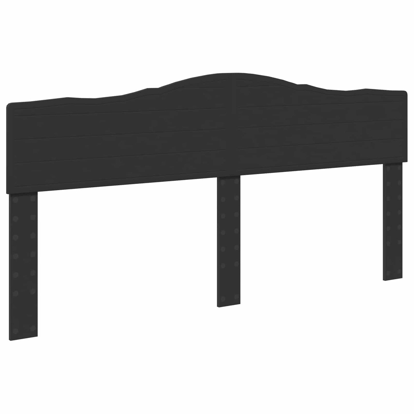 vidaXL Σκελετός Κρεβατιού Μαύρο 180 x 200 cm Στερεά ξυλεία πεύκου