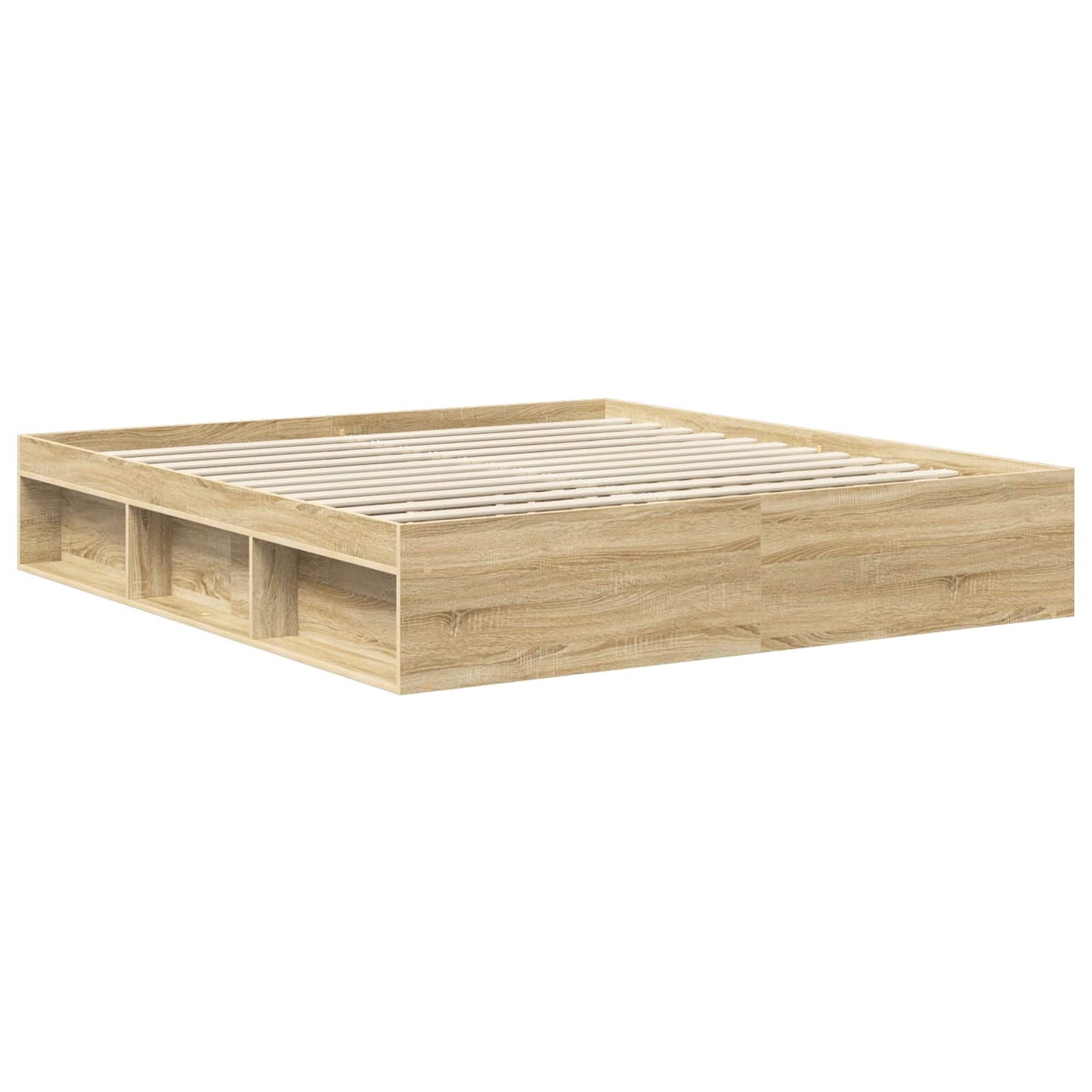 vidaXL Σκελετός Κρεβατιού Σονόμα 180 x 200 cm Στερεά ξυλεία πεύκου