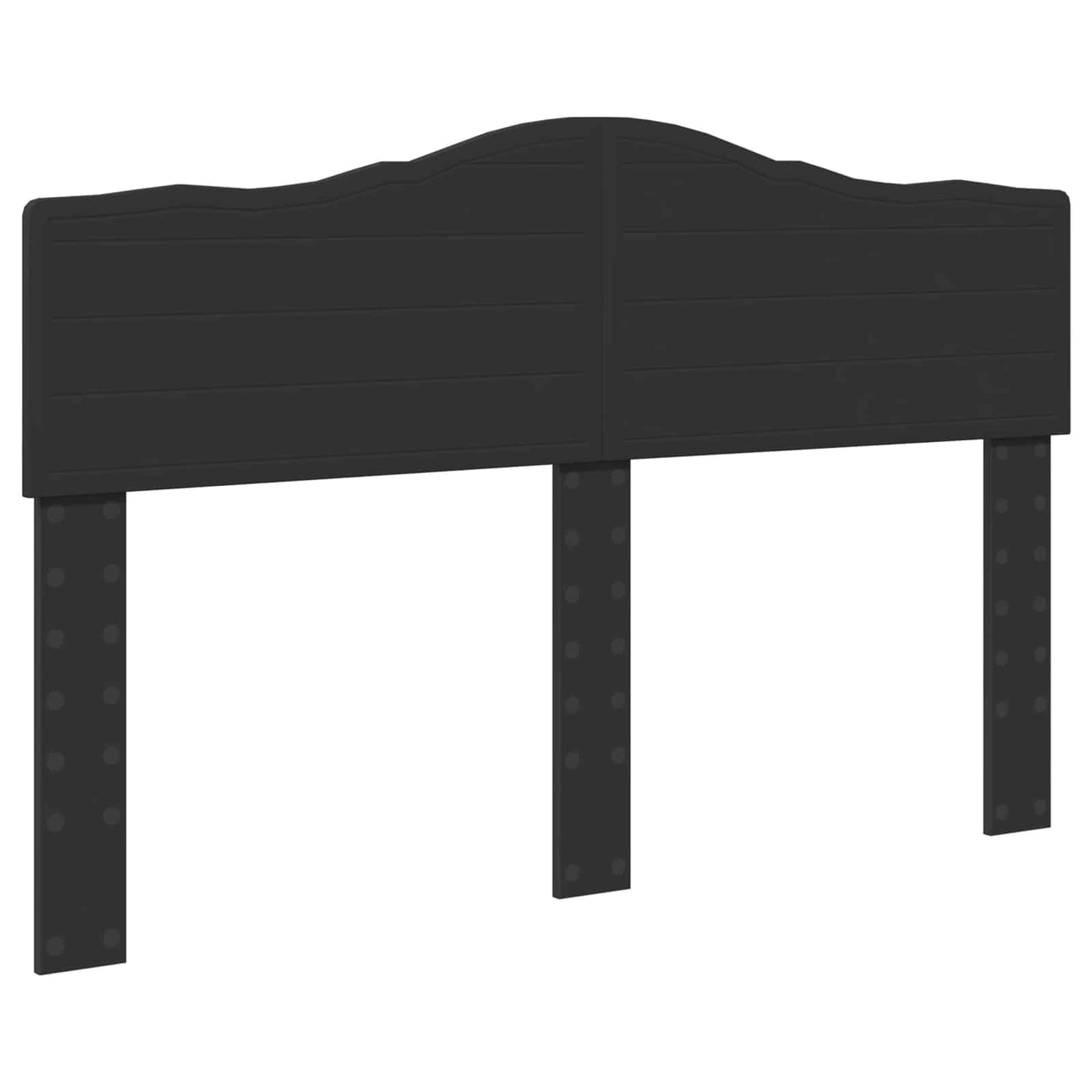 vidaXL Σκελετός Κρεβατιού Μαύρο 160 x 200 cm Στερεά ξυλεία πεύκου