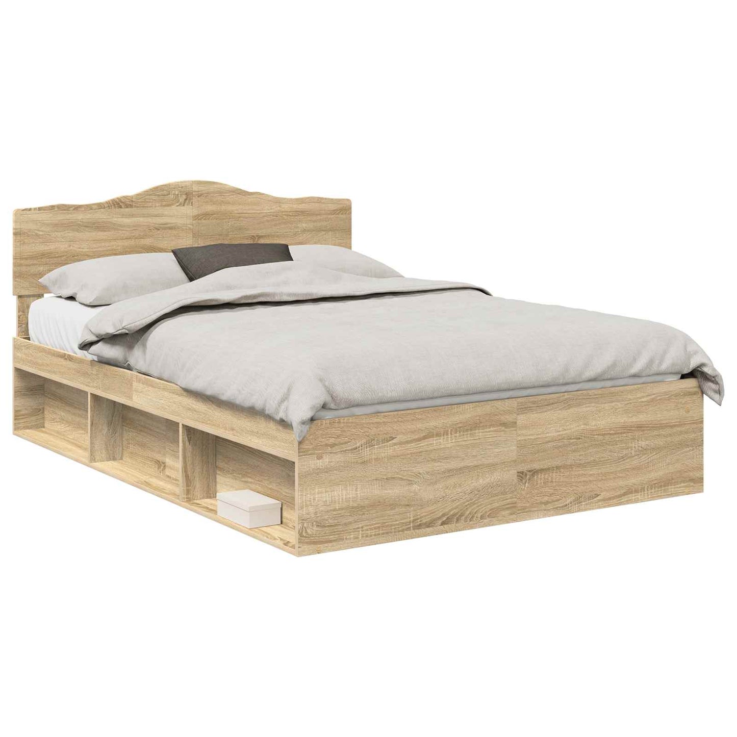 vidaXL Σκελετός Κρεβατιού Σονόμα 160 x 200 cm Στερεά ξυλεία πεύκου