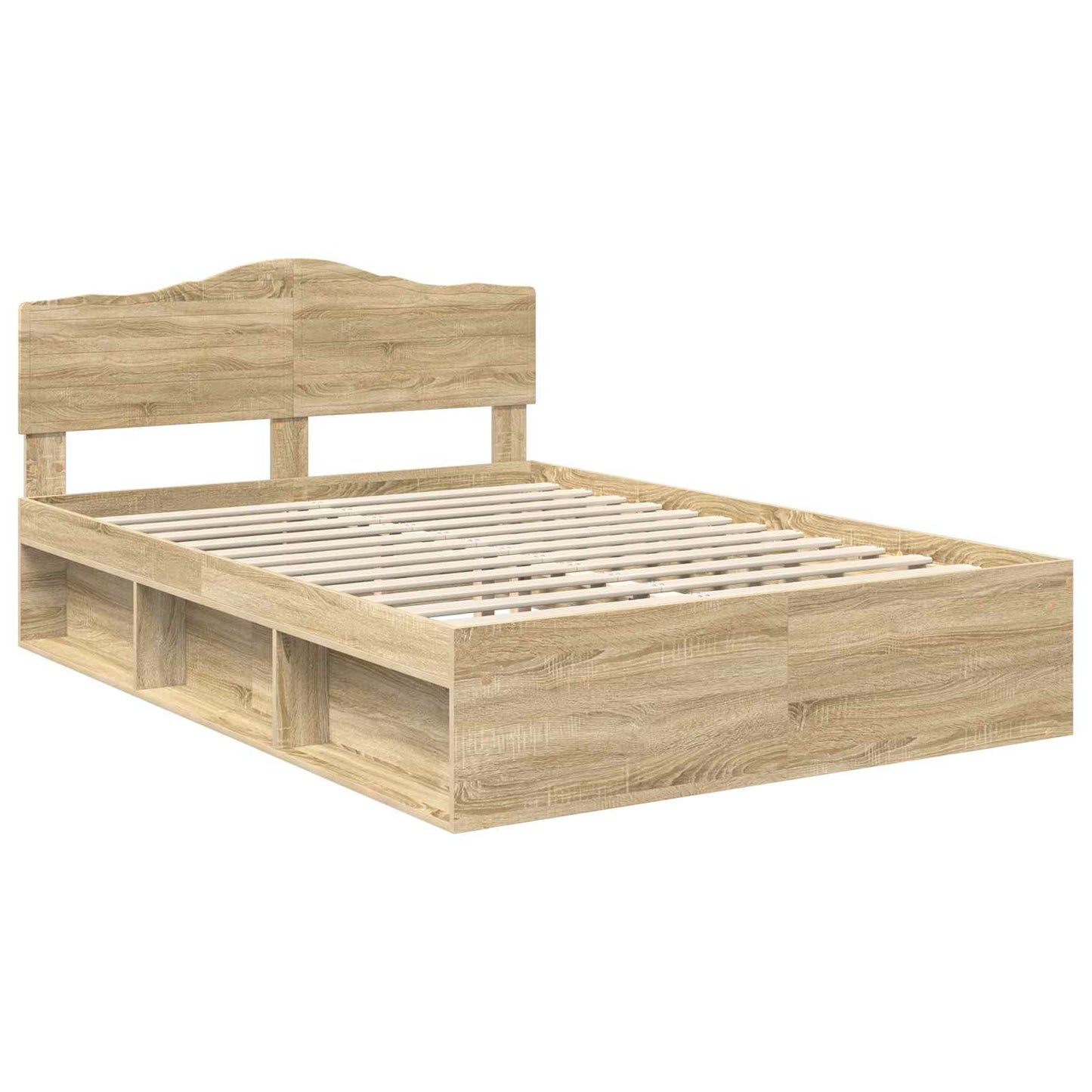vidaXL Σκελετός Κρεβατιού Σονόμα 160 x 200 cm Στερεά ξυλεία πεύκου
