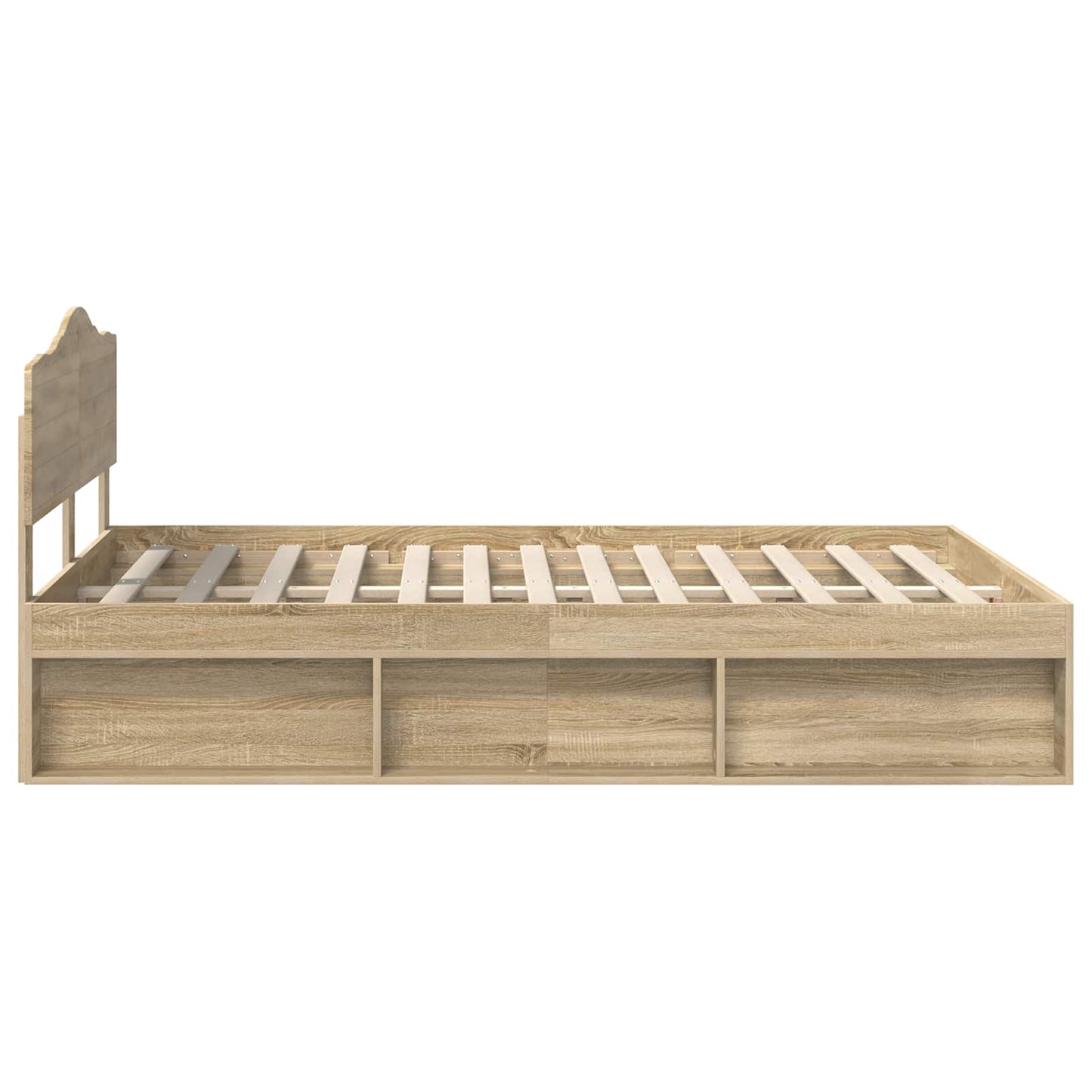 vidaXL Σκελετός Κρεβατιού Σονόμα 160 x 200 cm Στερεά ξυλεία πεύκου
