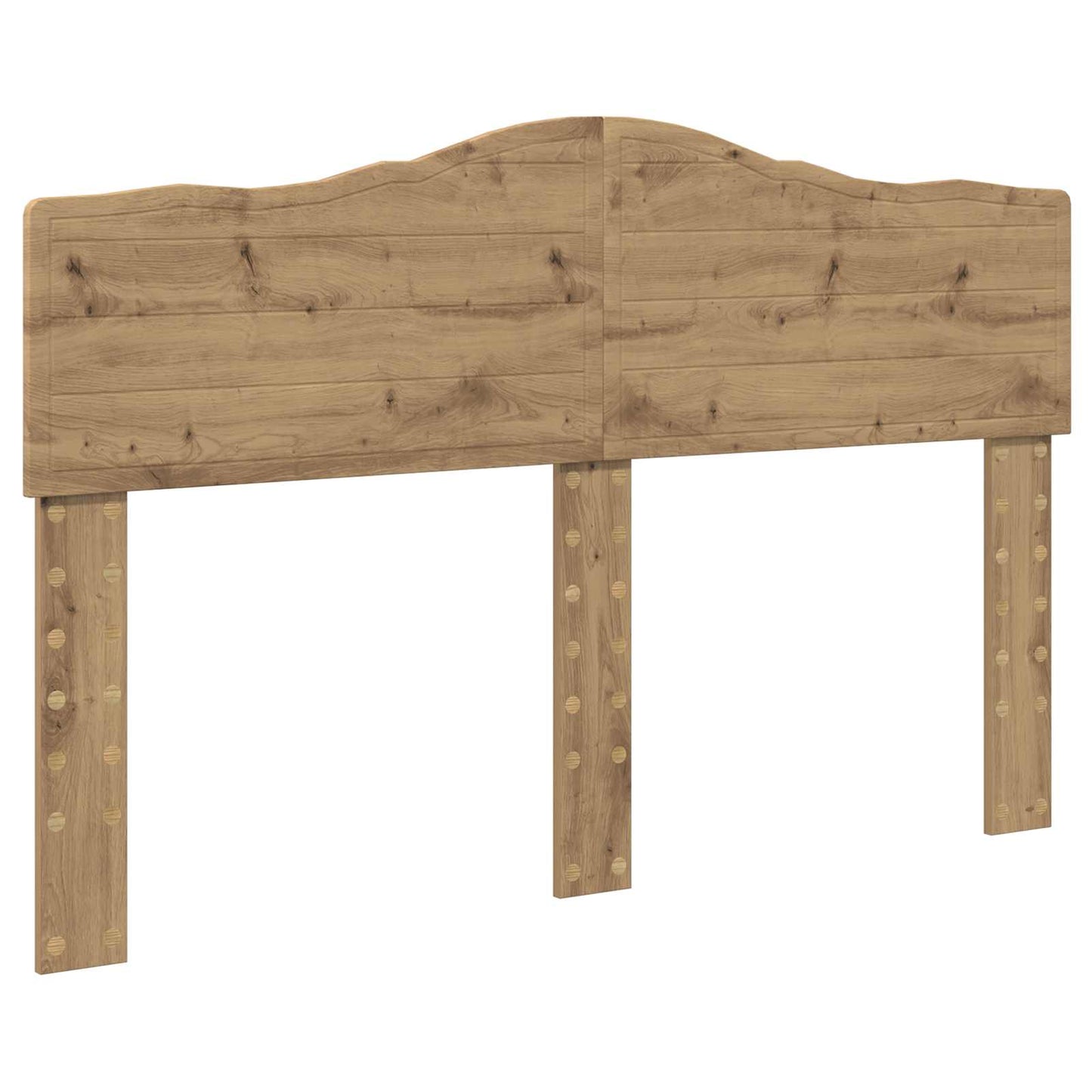 vidaXL Σκελετός Κρεβατιού Artisan Δρυς 150 x 200 cm