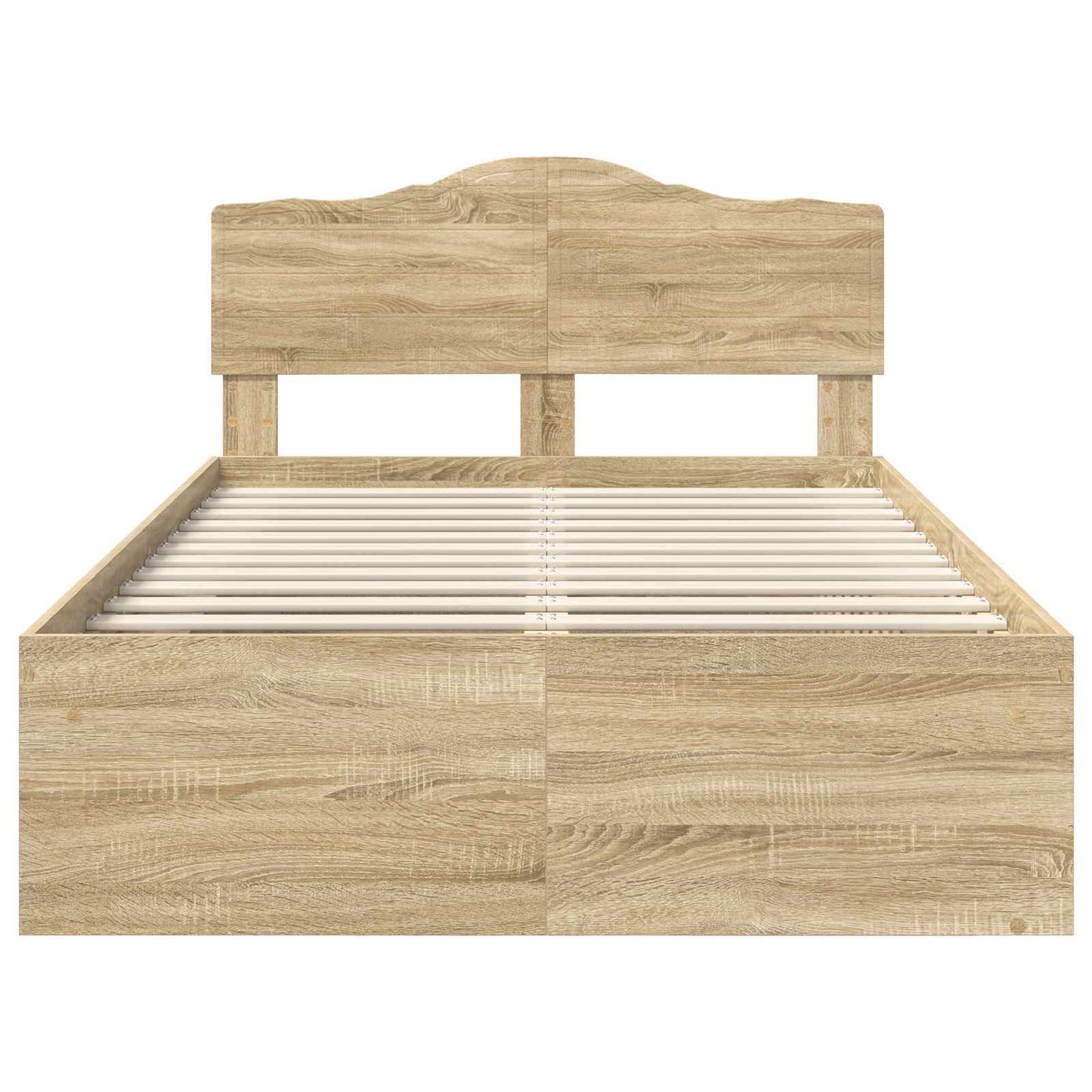 vidaXL Σκελετός Κρεβατιού Σονόμα 120 x 190 cm Στερεά ξυλεία πεύκου