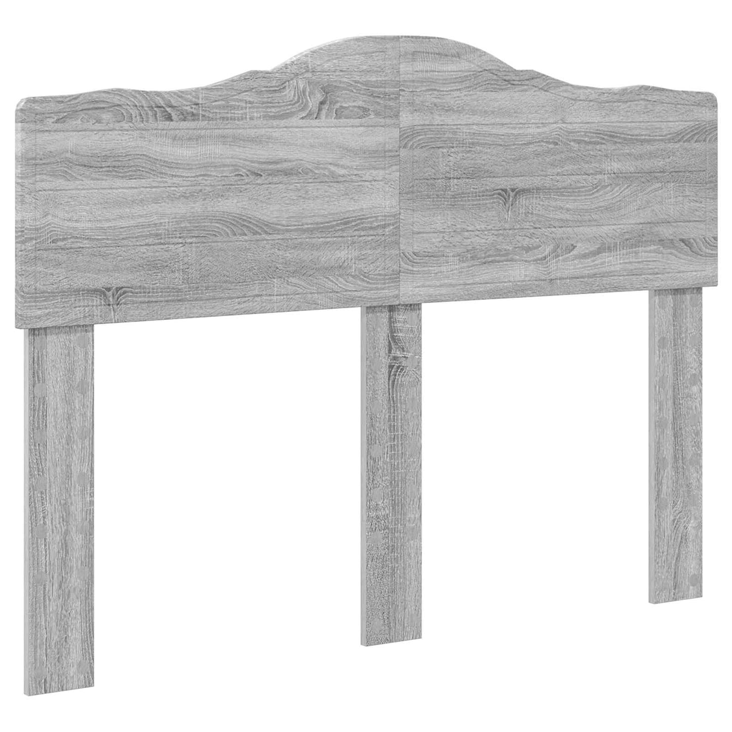 vidaXL Σκελετός Κρεβατιού Γκρι Sonoma 120 x 190 cm