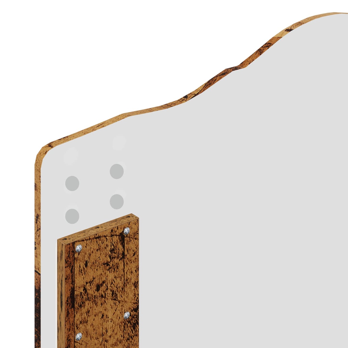 vidaXL Σκελετός Κρεβατιού Παλιό ξύλο 90 x 190 cm Στερεά ξυλεία πεύκου