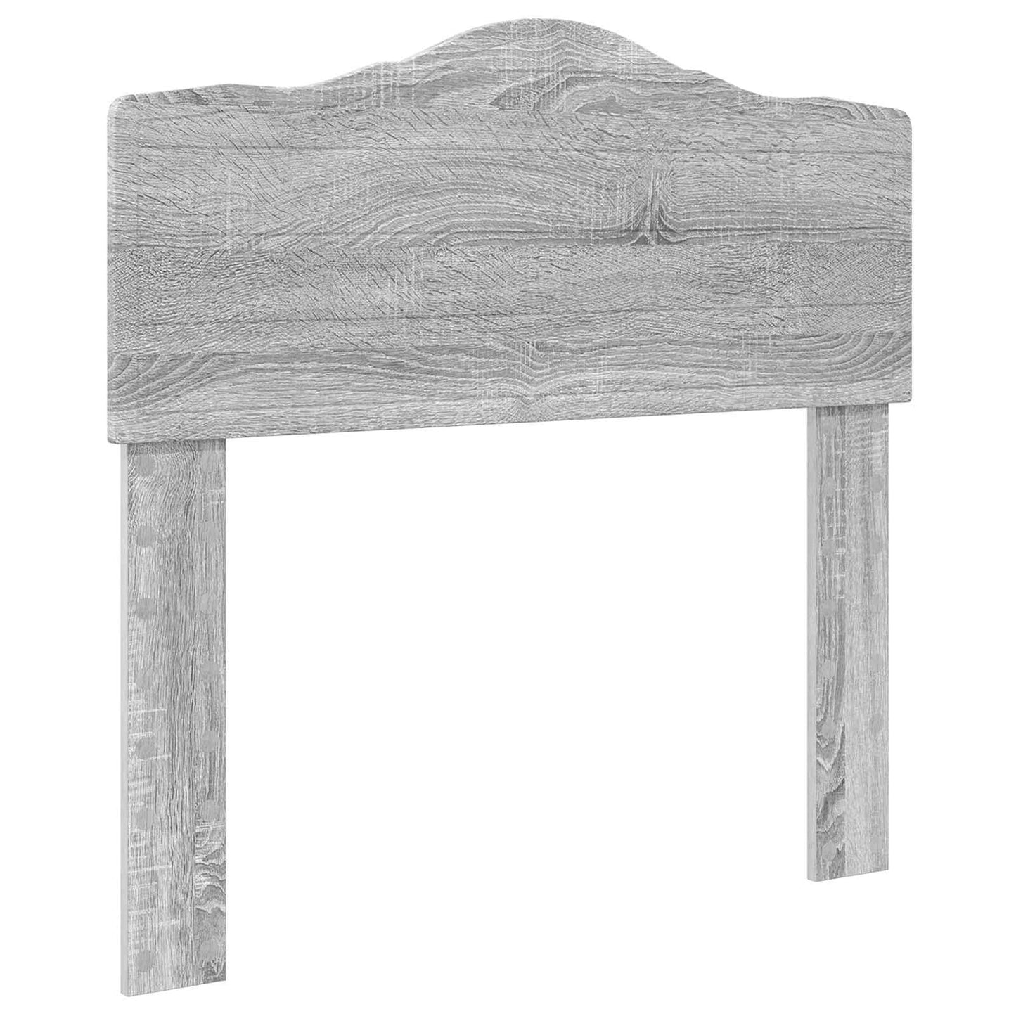 vidaXL Κρεβάτι Αποθήκης Γκρίζο Σονομα 90 x 200 cm Επεξεργασμένο ξύλο