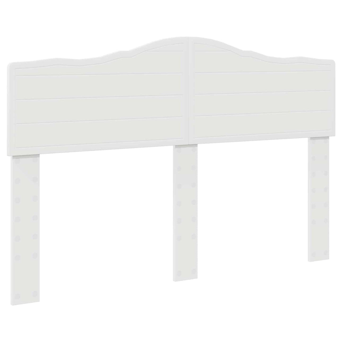 vidaXL Σκελετός Κρεβατιού Λευκό 160 x 200 cm Επεξεργασμένο ξύλο