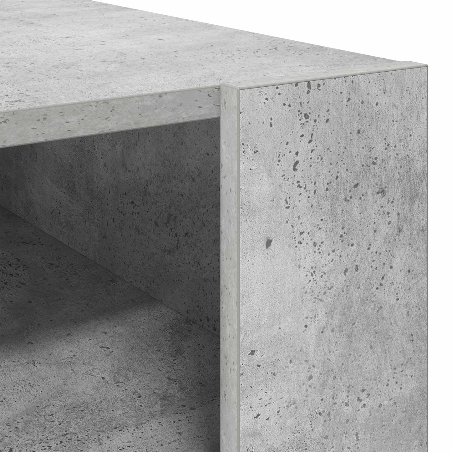 vidaXL Τραπεζάκι σαλονιού Σκυρόδεμα Γκρι 92 x 53 x 45 εκ.