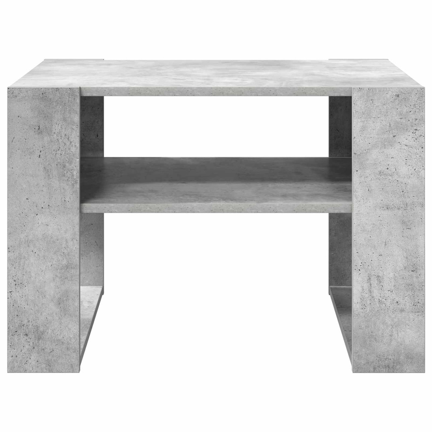 vidaXL Τραπεζάκι σαλονιού Σκυρόδεμα Γκρι 66 x 53 x 45 εκ.