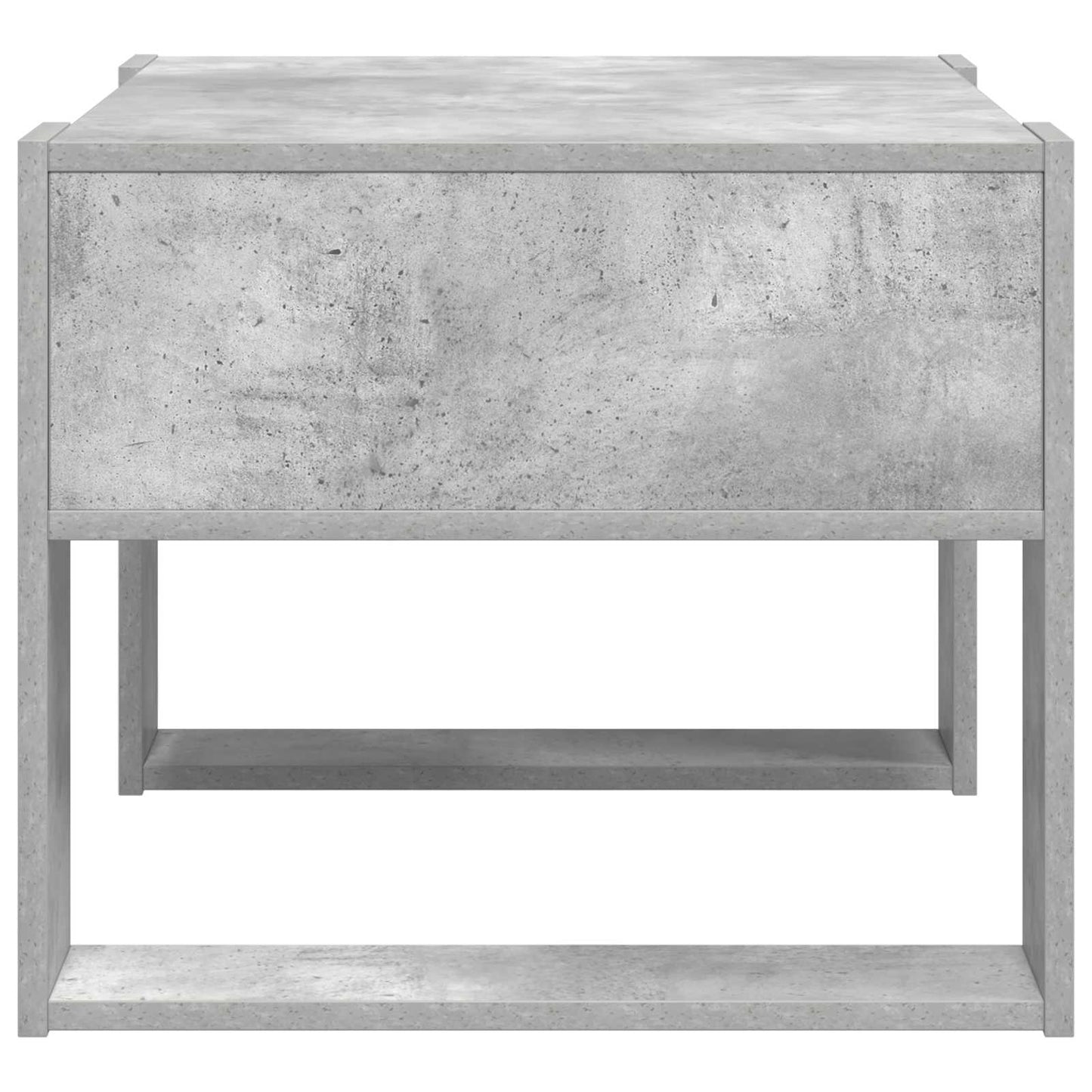 vidaXL Τραπεζάκι σαλονιού Σκυρόδεμα Γκρι 66 x 53 x 45 εκ.