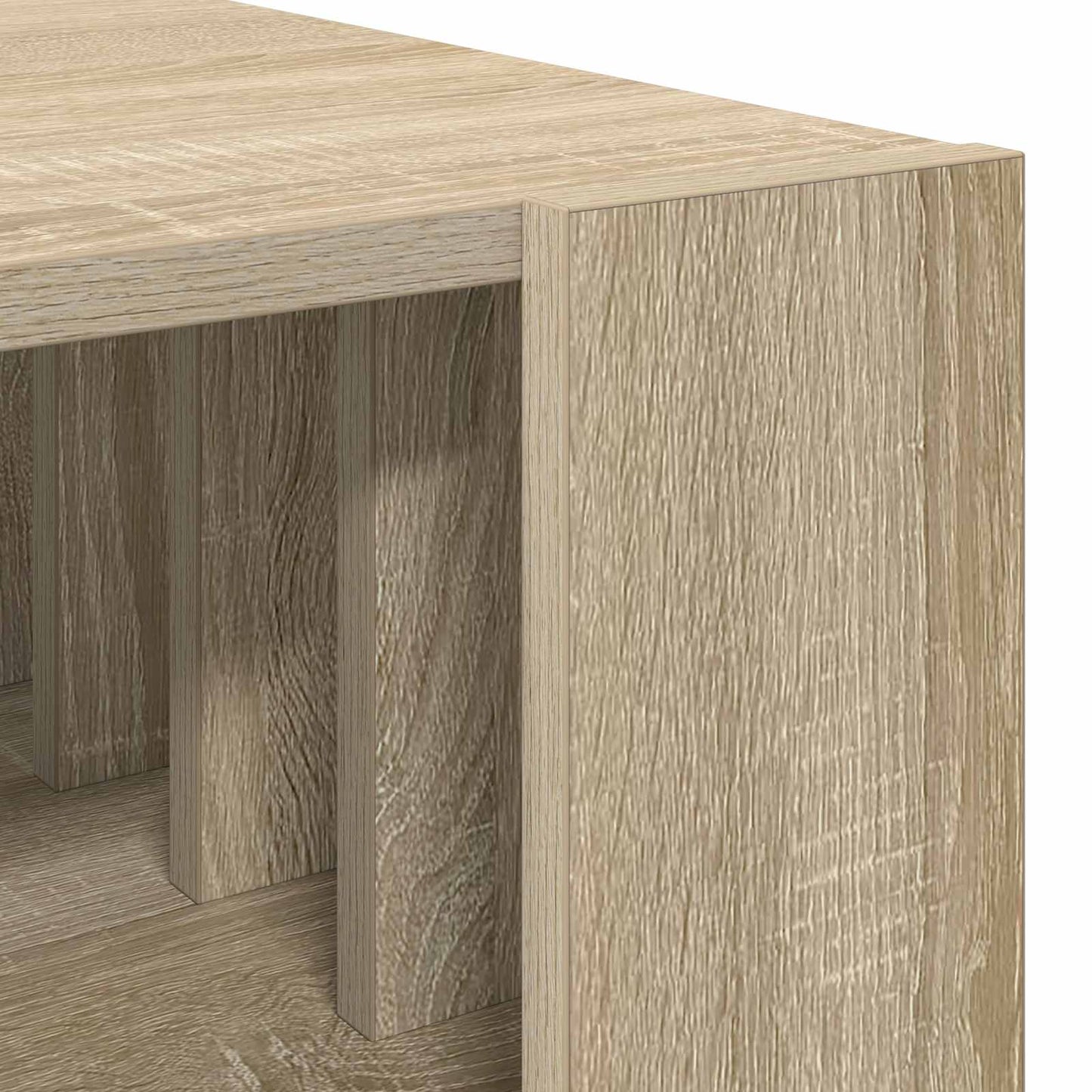 vidaXL Τραπεζάκι σαλονιού Δρύς Sonoma 92 x 49,5 x 45 εκ.