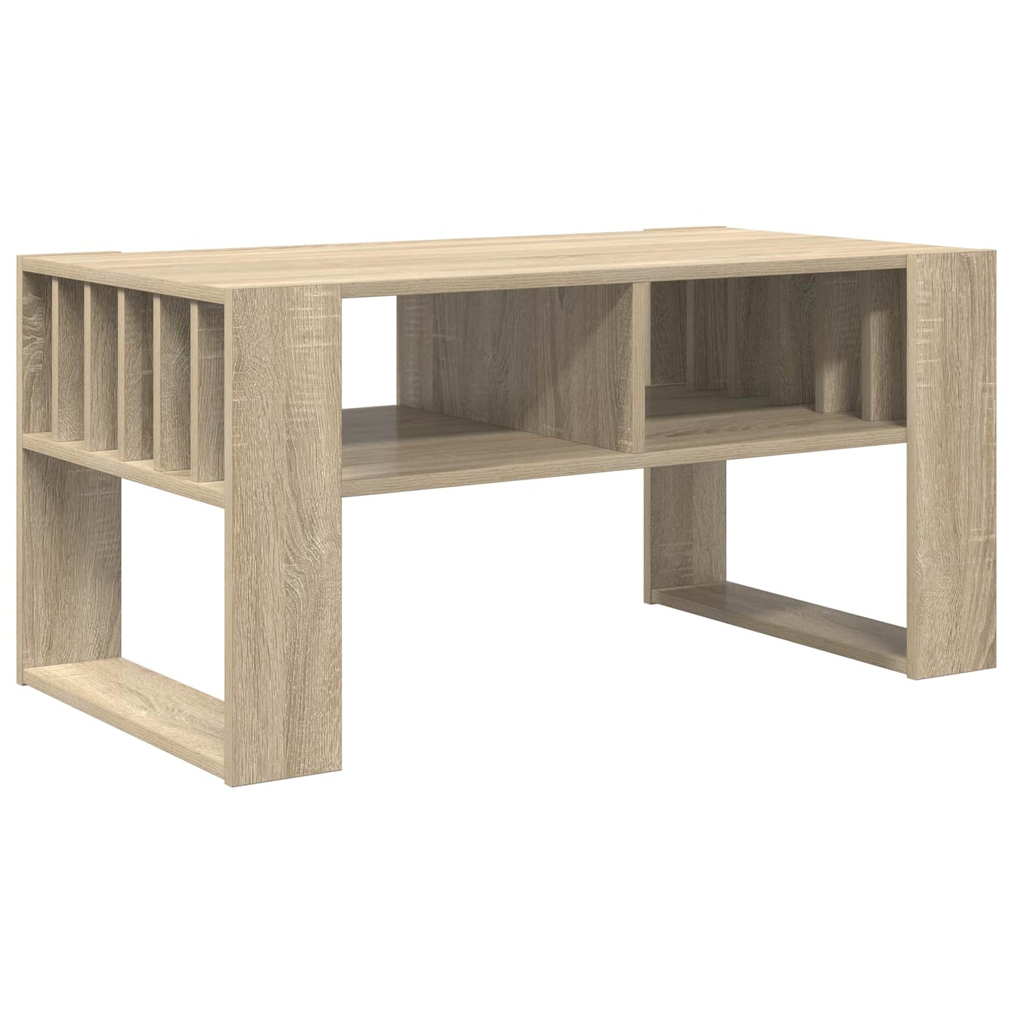 vidaXL Τραπεζάκι σαλονιού Δρύς Sonoma 92 x 49,5 x 45 εκ.