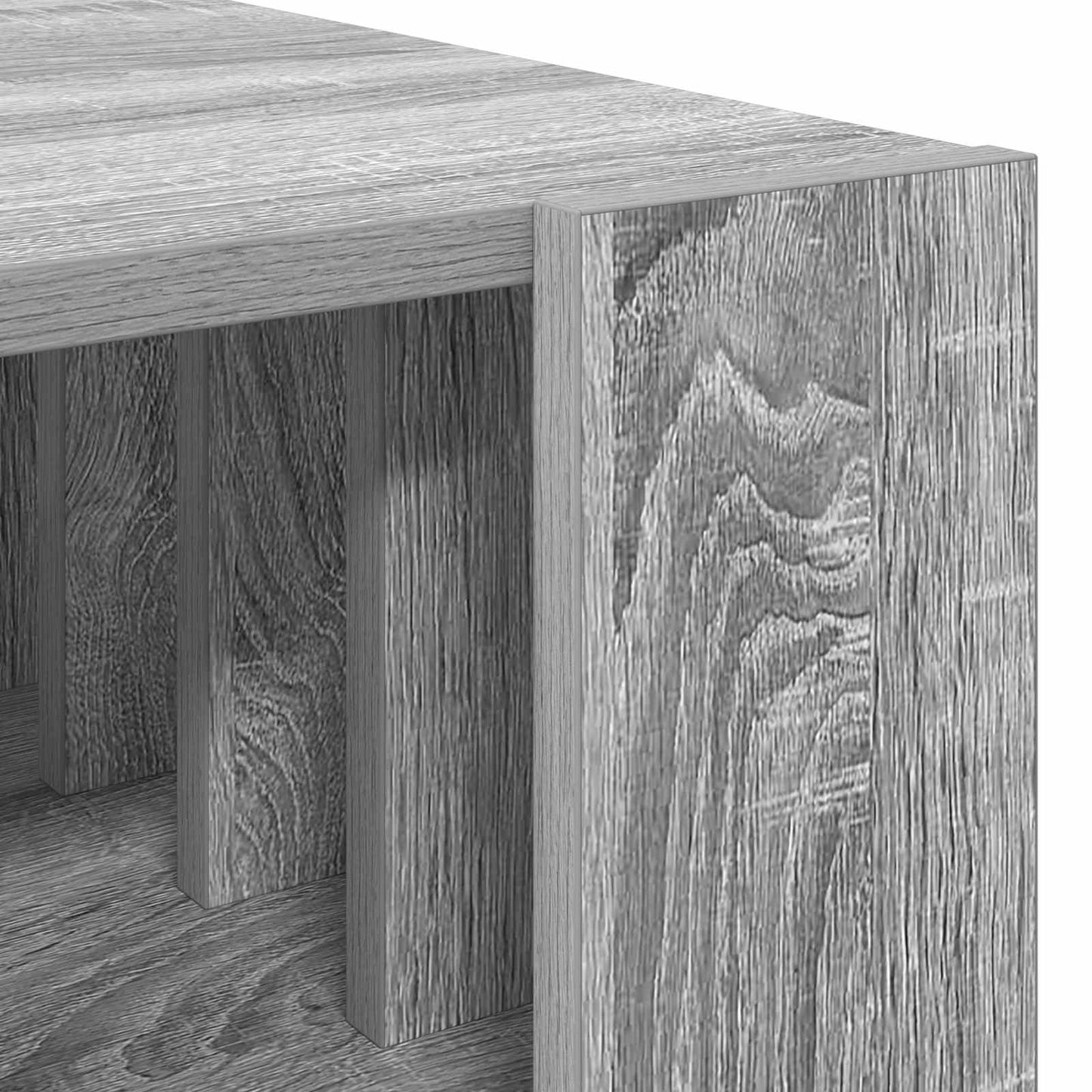 vidaXL Τραπεζάκι σαλονιού Γκρίζο Σονομα 66 x 49,5 x 45 εκ.