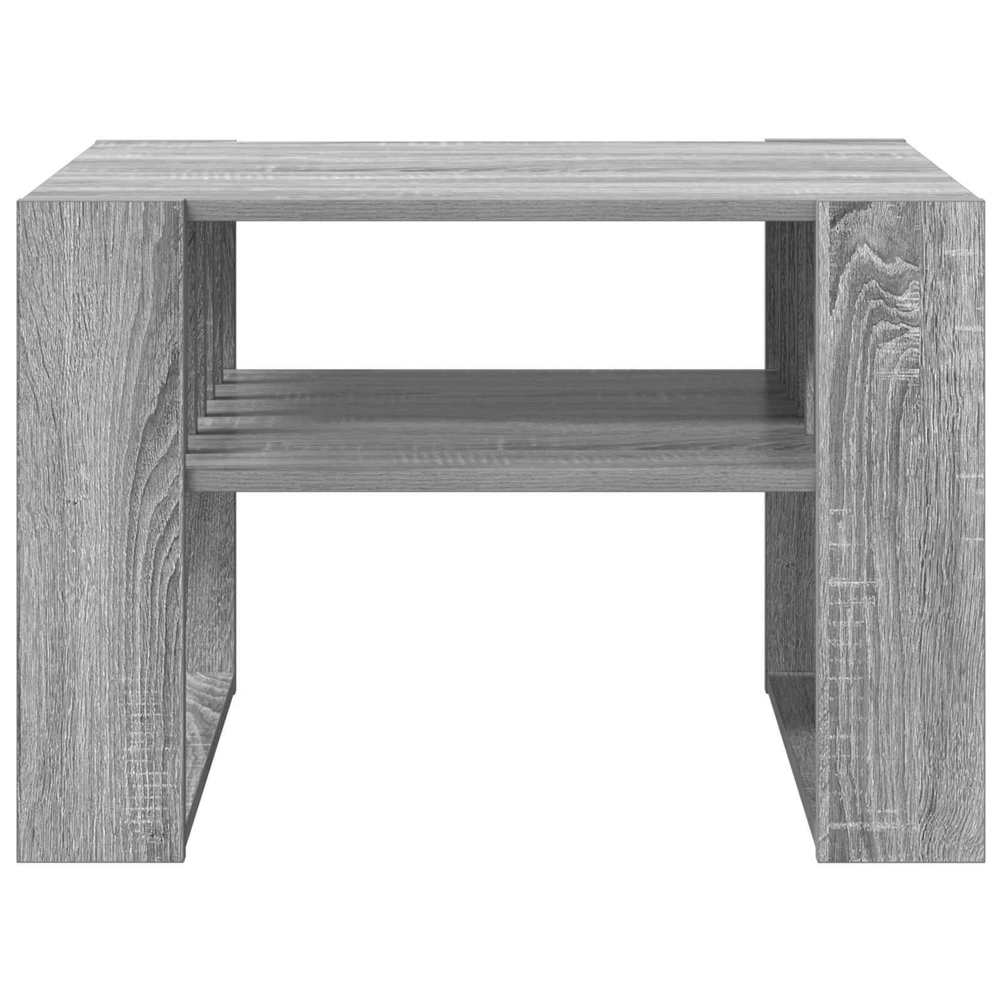 vidaXL Τραπεζάκι σαλονιού Γκρίζο Σονομα 66 x 49,5 x 45 εκ.