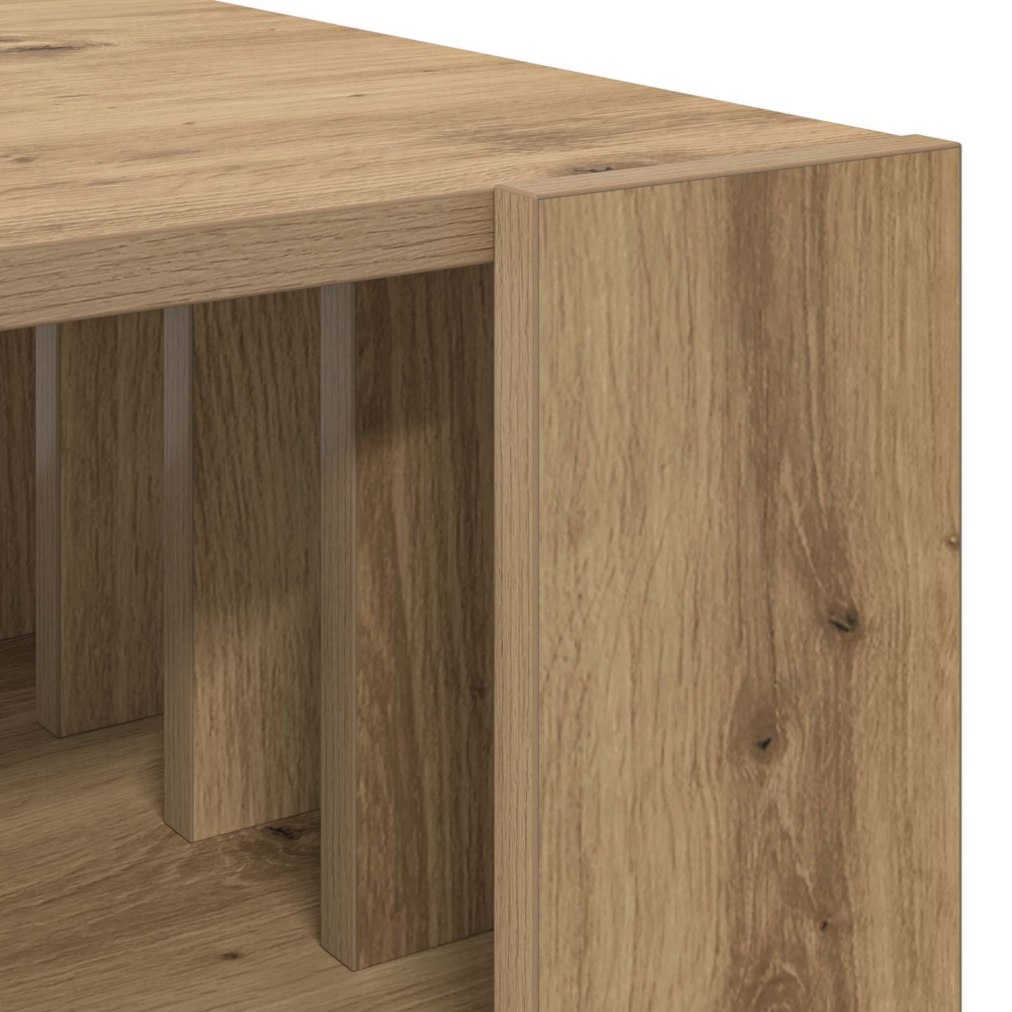 vidaXL Τραπεζάκι σαλονιού Artisan Oak 66 x 49,5 x 45 εκ.