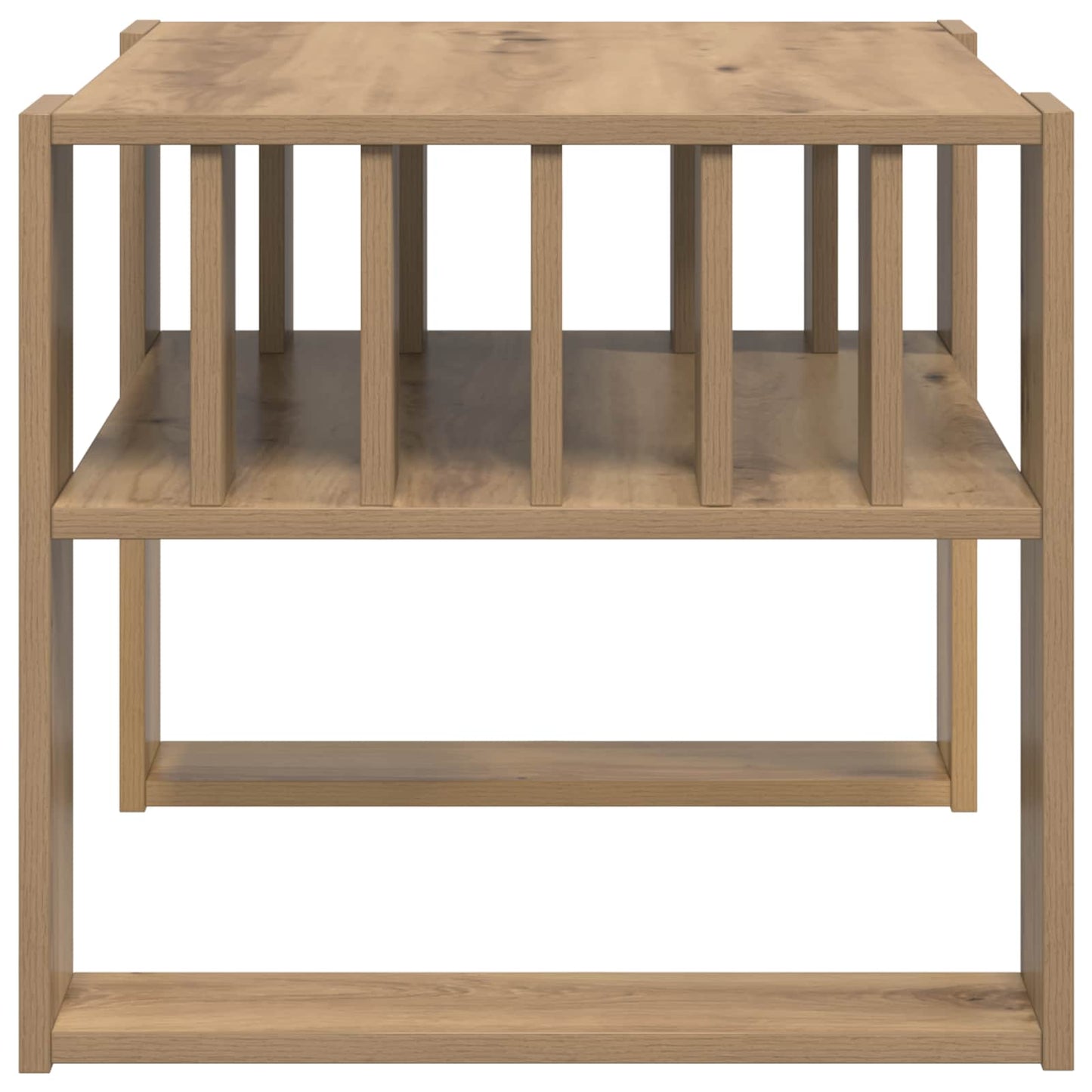 vidaXL Τραπεζάκι σαλονιού Artisan Oak 66 x 49,5 x 45 εκ.