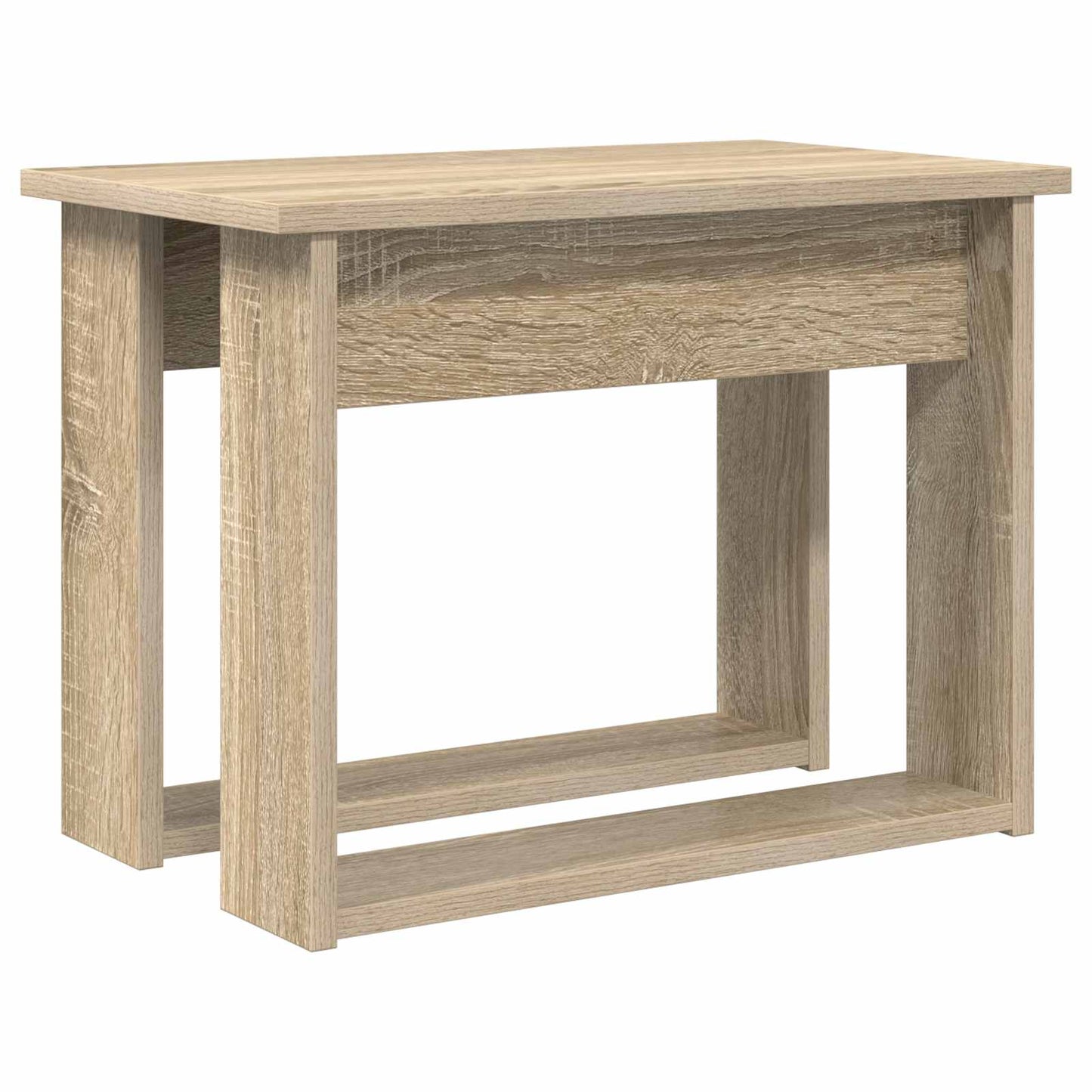 vidaXL Σετ Τραπεζιού Για Καφέ 2 τμχ. Δρύς Sonoma 50 x 52 x 42 εκ