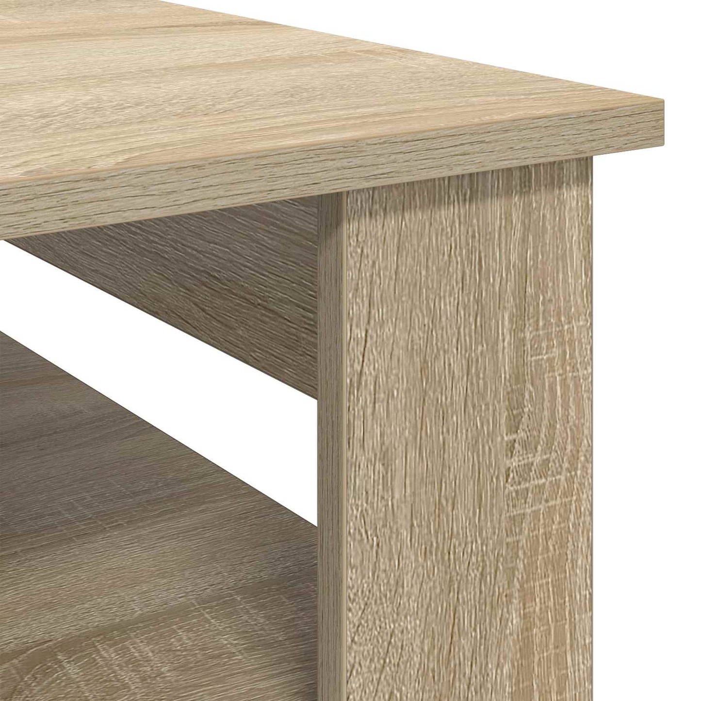 vidaXL Τραπεζάκι σαλονιού με αποθήκευση Δρύς Sonoma 96 x 54 x 44 εκ