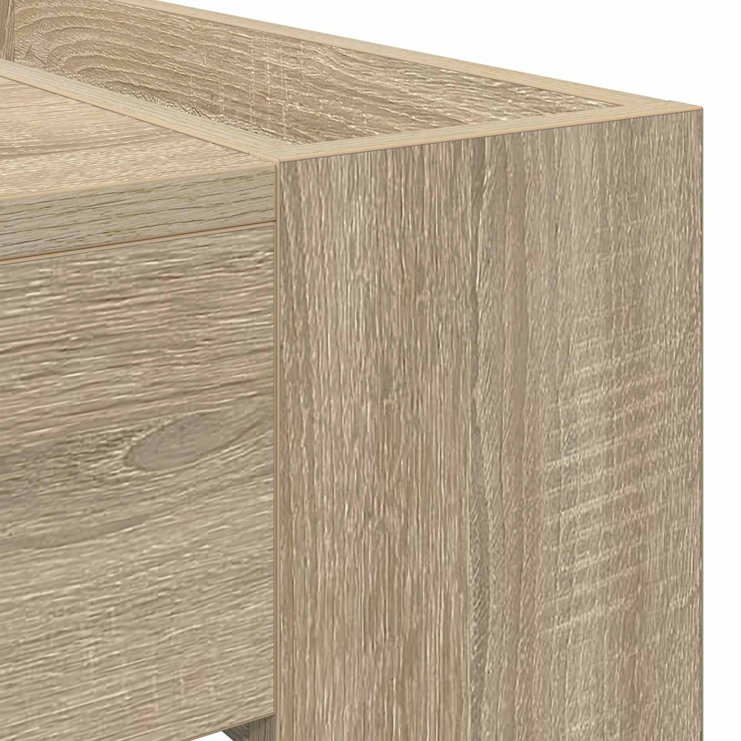 vidaXL Τραπεζάκι σαλονιού Δρύς Sonoma 110 x 50 x 41 εκ