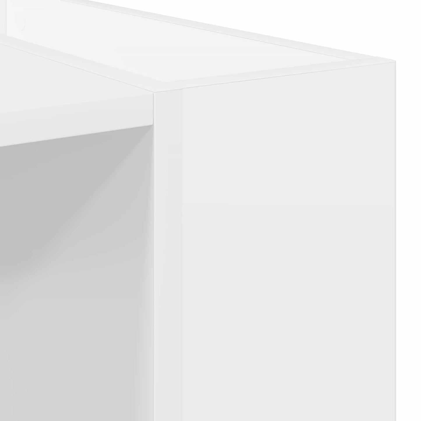 vidaXL Τραπεζάκι σαλονιού Λευκό 95 x 50 x 34 εκ Επεξεργασμένο ξύλο