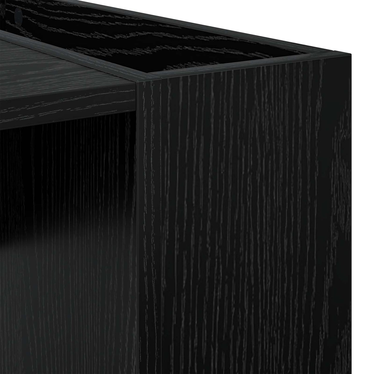 vidaXL Τραπεζάκι σαλονιού Μαύρη Οξυά 95 x 50 x 34 εκ