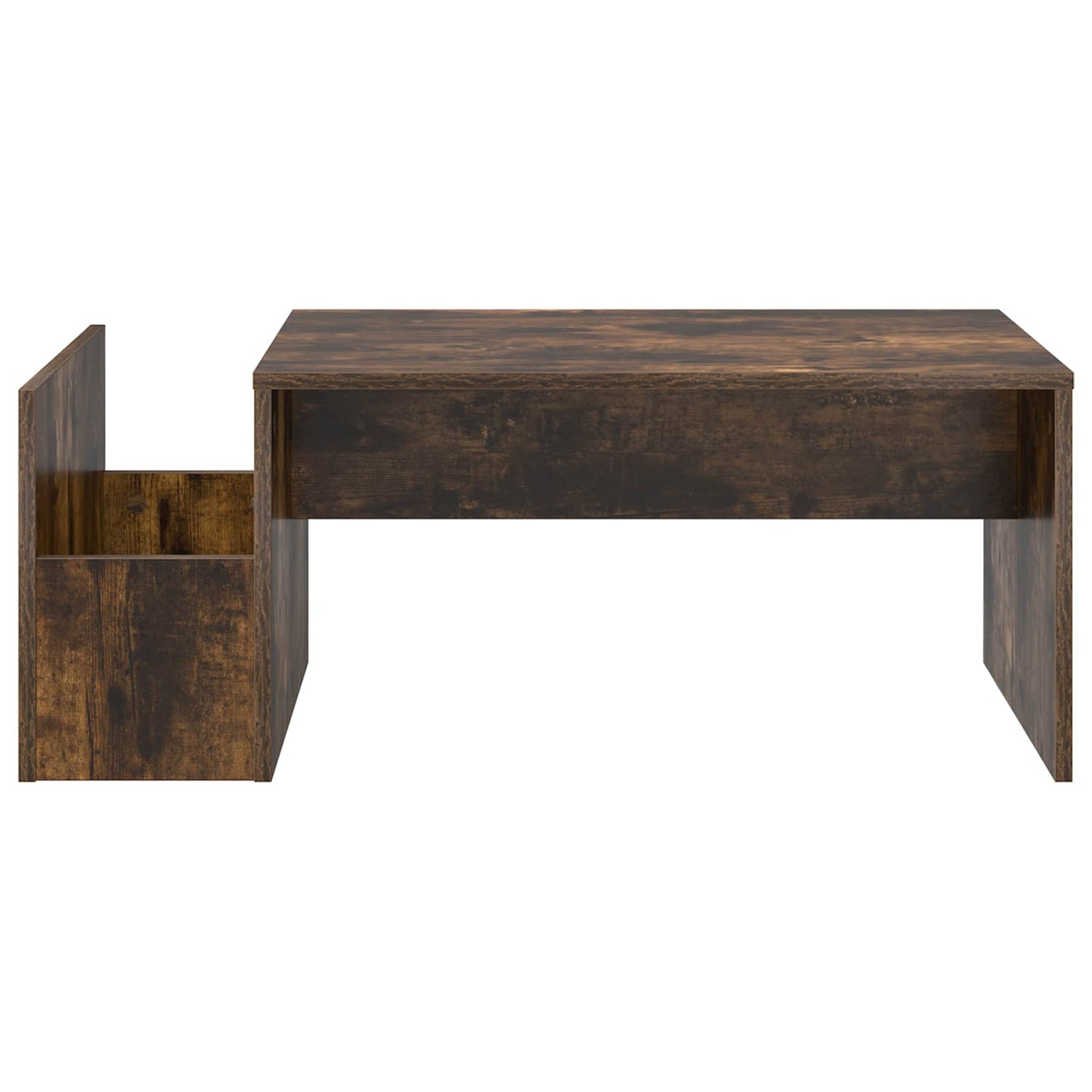 vidaXL Τραπεζάκι σαλονιού Καπνιστό Δρύς 90 x 45 x 35 cm