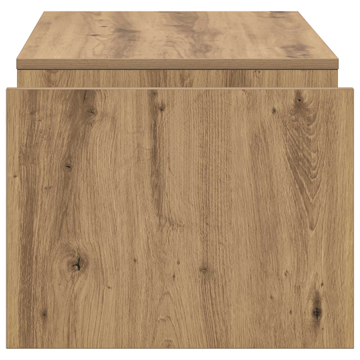 vidaXL Τραπεζάκι σαλονιού Artisan Oak 90 x 45 x 35 cm