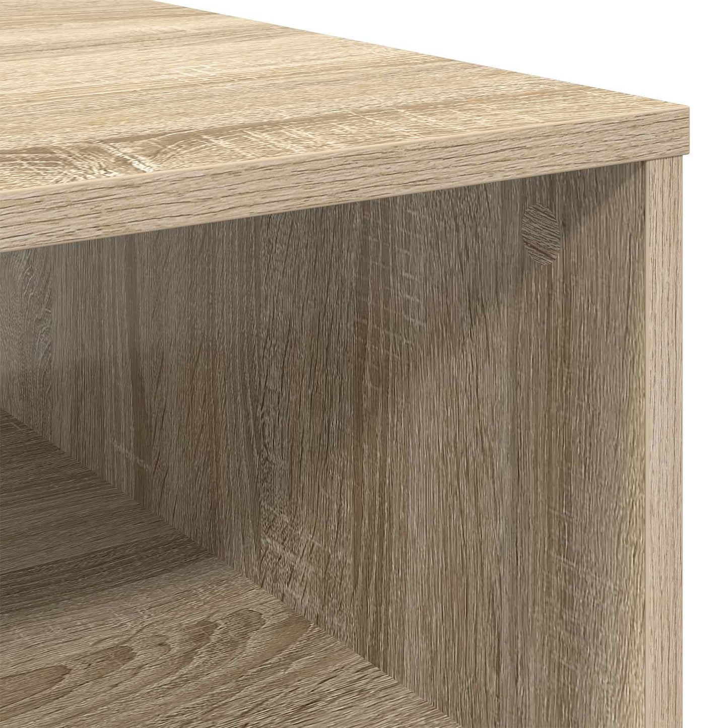 vidaXL Τραπεζάκι σαλονιού με συρτάρι Δρύς Sonoma 95 x 55 x 31 εκ