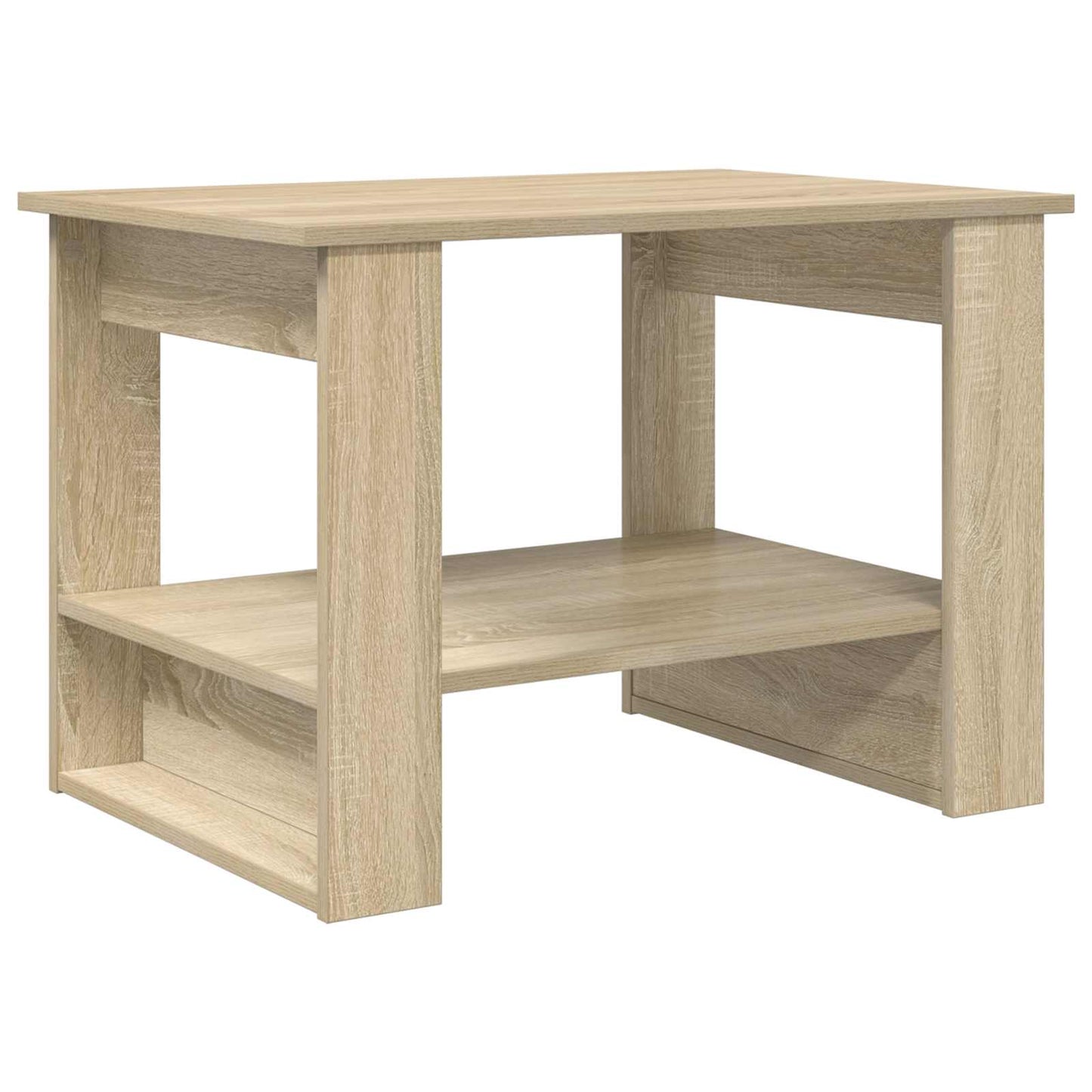 vidaXL Τραπεζάκι σαλονιού Δρύς Sonoma 72 x 50 x 50 εκ.