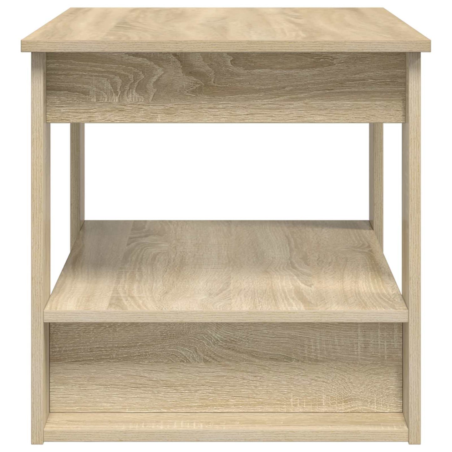 vidaXL Τραπεζάκι σαλονιού Δρύς Sonoma 72 x 50 x 50 εκ.