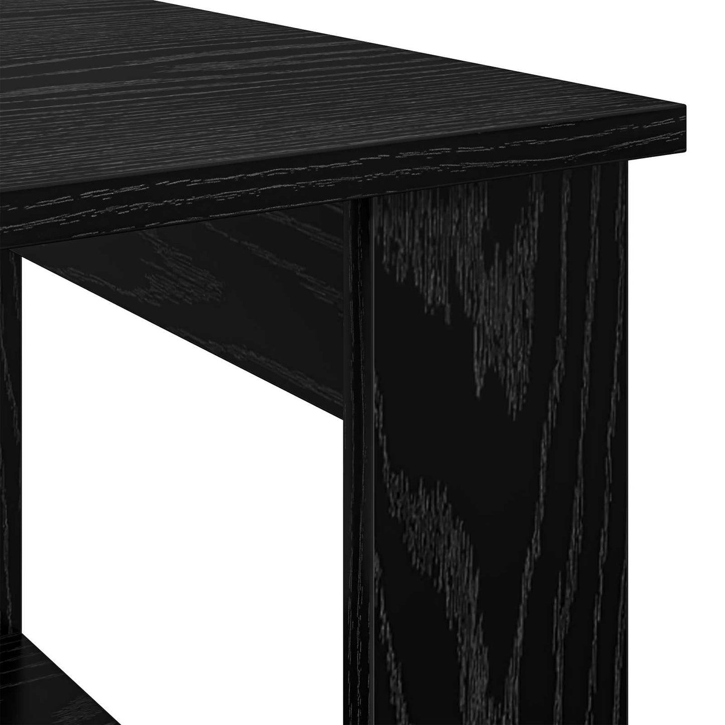 vidaXL Τραπεζάκι σαλονιού Μαύρη Οξυά 51 x 50 x 50 εκ.