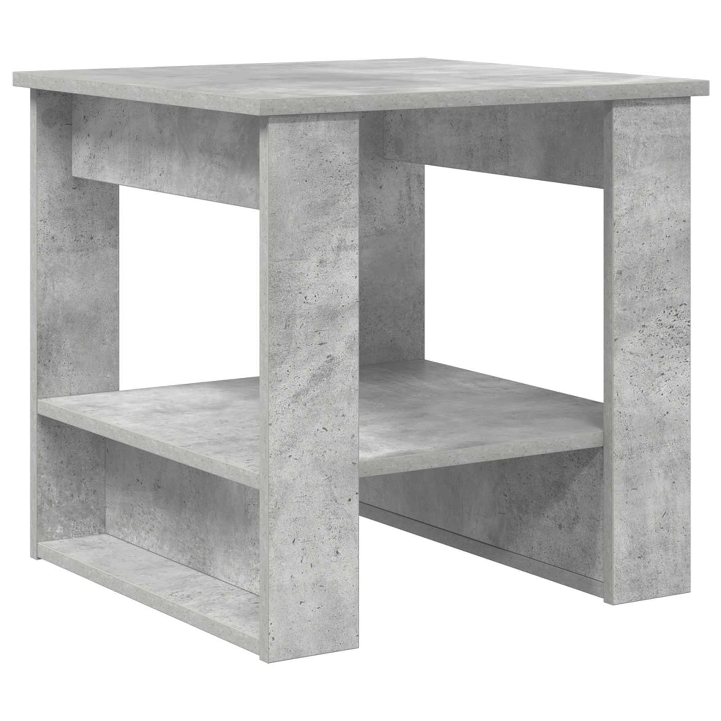 vidaXL Τραπεζάκι σαλονιού Σκυρόδεμα Γκρι 51 x 50 x 50 εκ.