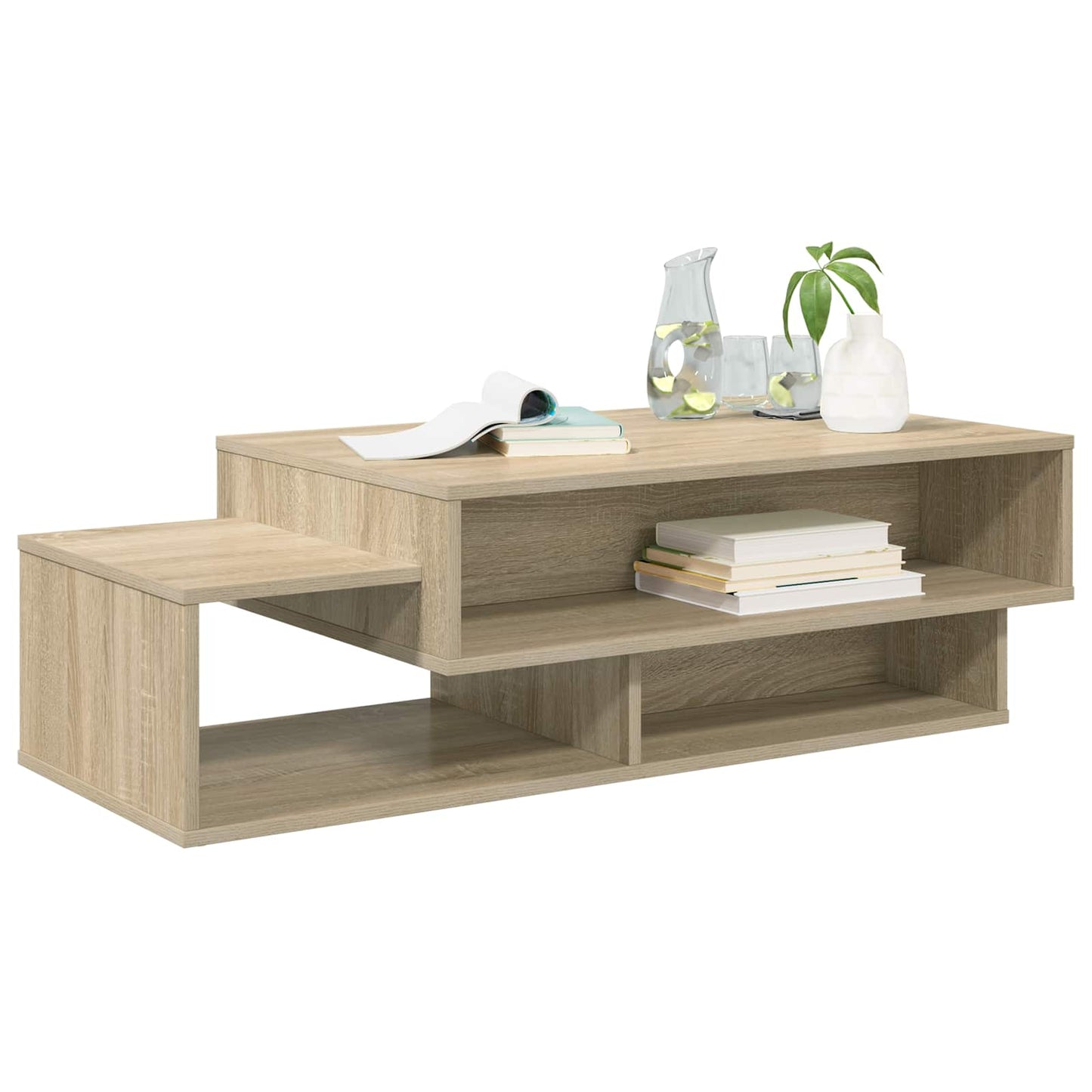 vidaXL Τραπεζάκι σαλονιού Δρύς Sonoma 105 x 50 x 32,5 εκ