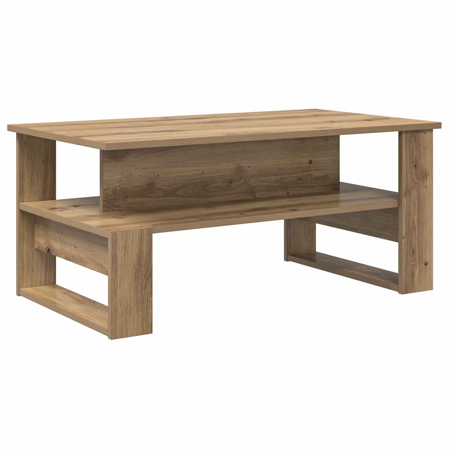 vidaXL Τραπεζάκι σαλονιού Artisan Oak 90 x 50 x 40 cm