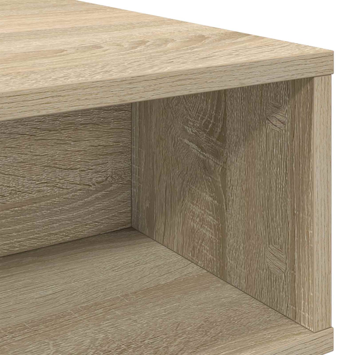 vidaXL Τραπεζάκι σαλονιού Δρύς Sonoma 80 x 46 x 35 εκ.