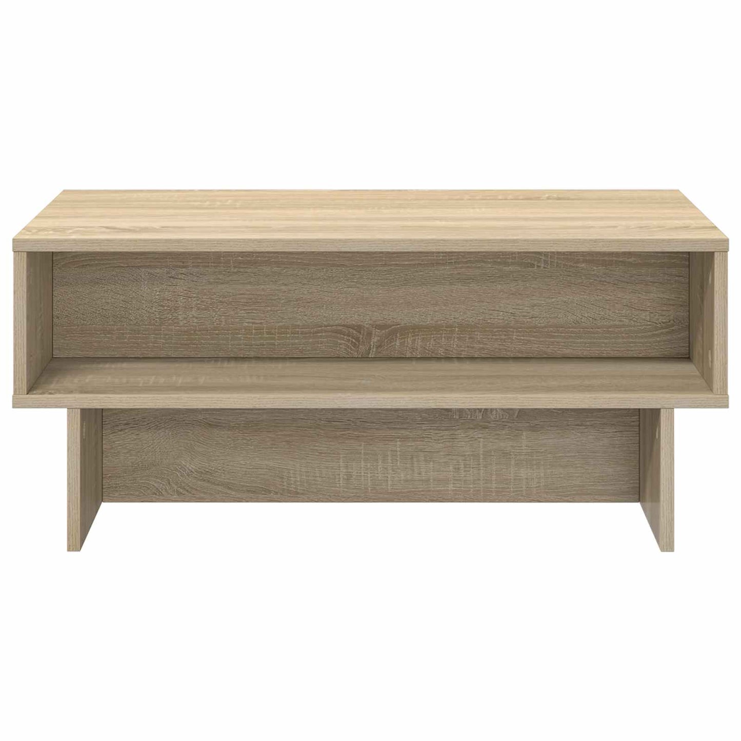 vidaXL Τραπεζάκι σαλονιού Δρύς Sonoma 80 x 46 x 35 εκ.