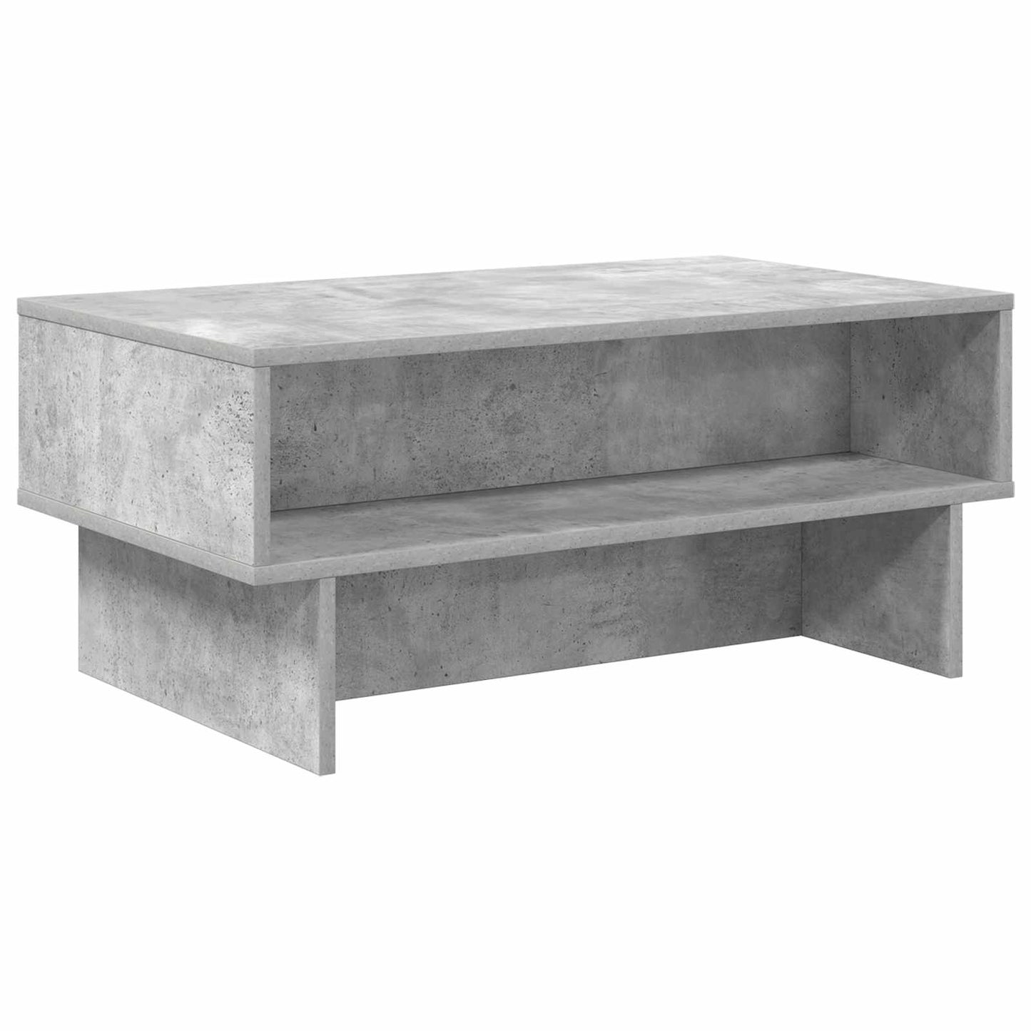 vidaXL Τραπεζάκι σαλονιού Σκυρόδεμα Γκρι 80 x 46 x 35 εκ.