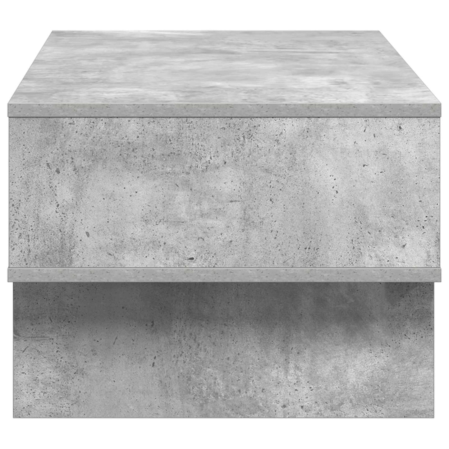 vidaXL Τραπεζάκι σαλονιού Σκυρόδεμα Γκρι 80 x 46 x 35 εκ.